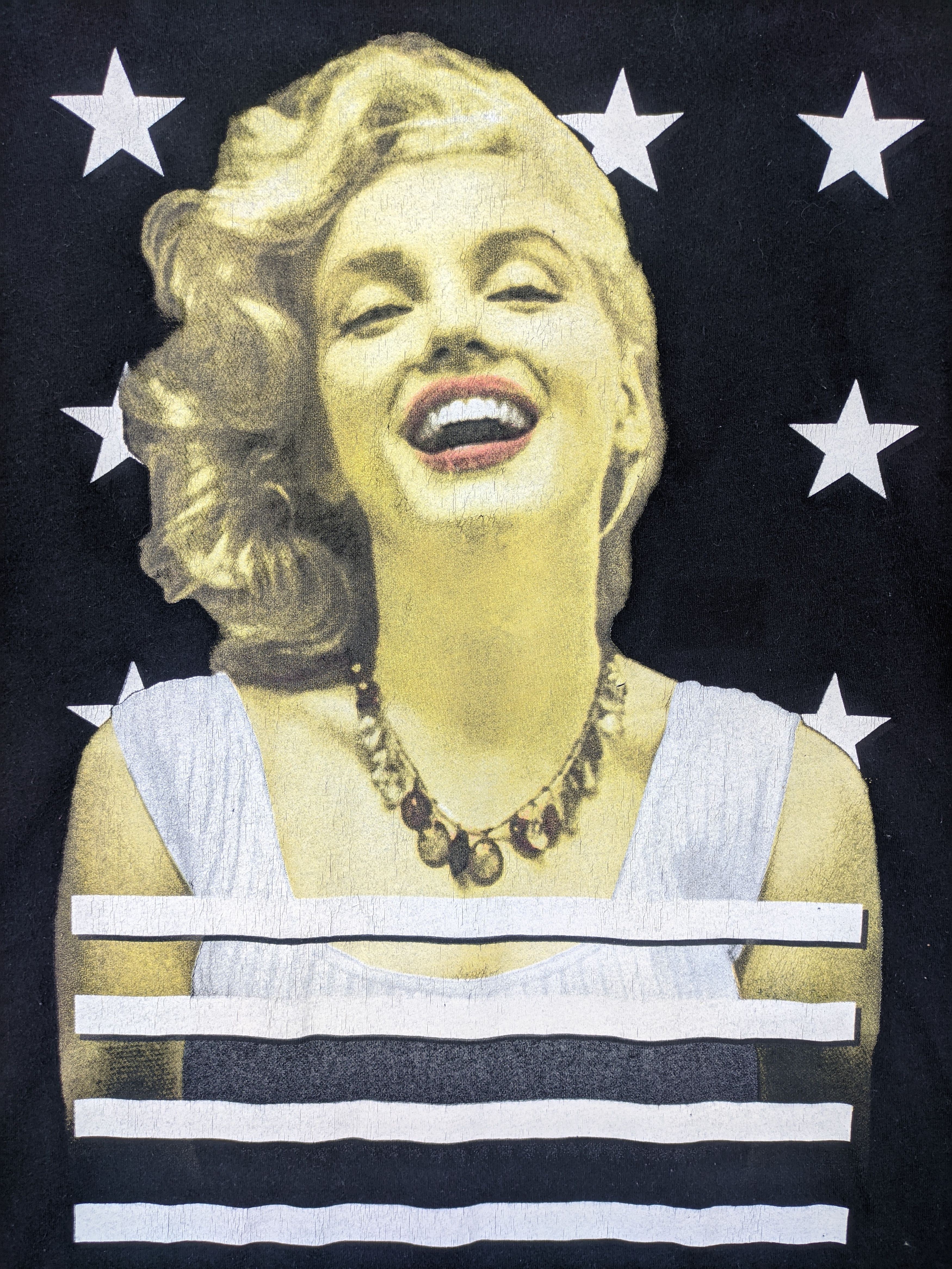 Band Tees Steals🔥Marilyn Monroe T Shirt Big Printed Tee Size US XL / EU 56 / 4 - 5 Thumbnail