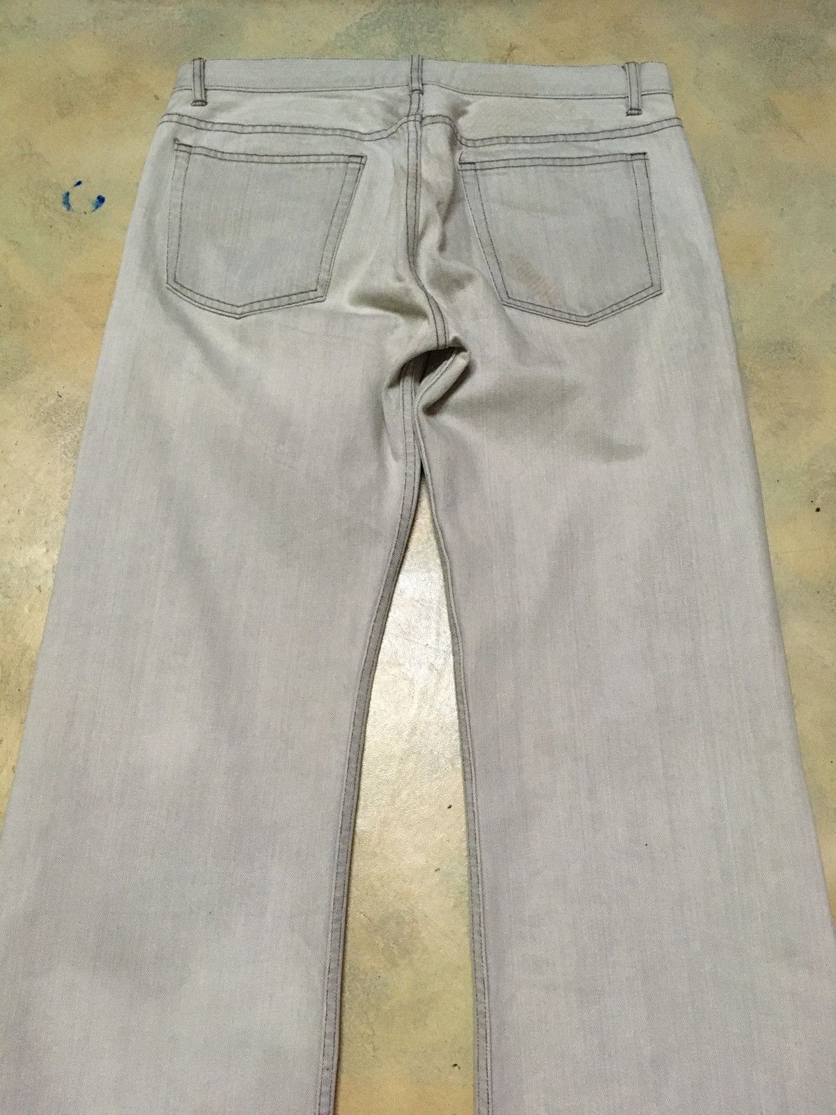 A.P.C. A. P. C. Distressed Style White Denim Pants Size US 32 / EU 48 - 5 Thumbnail