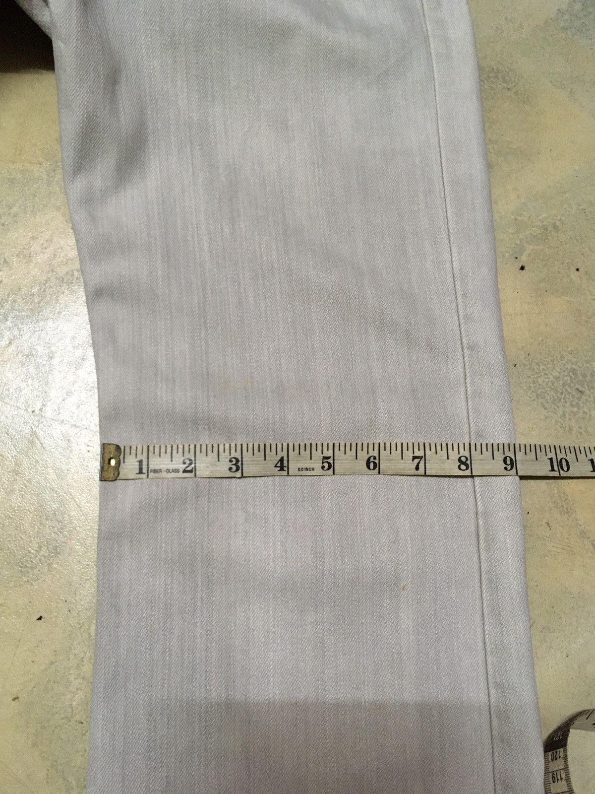 A.P.C. A. P. C. Distressed Style White Denim Pants Size US 32 / EU 48 - 16 Thumbnail