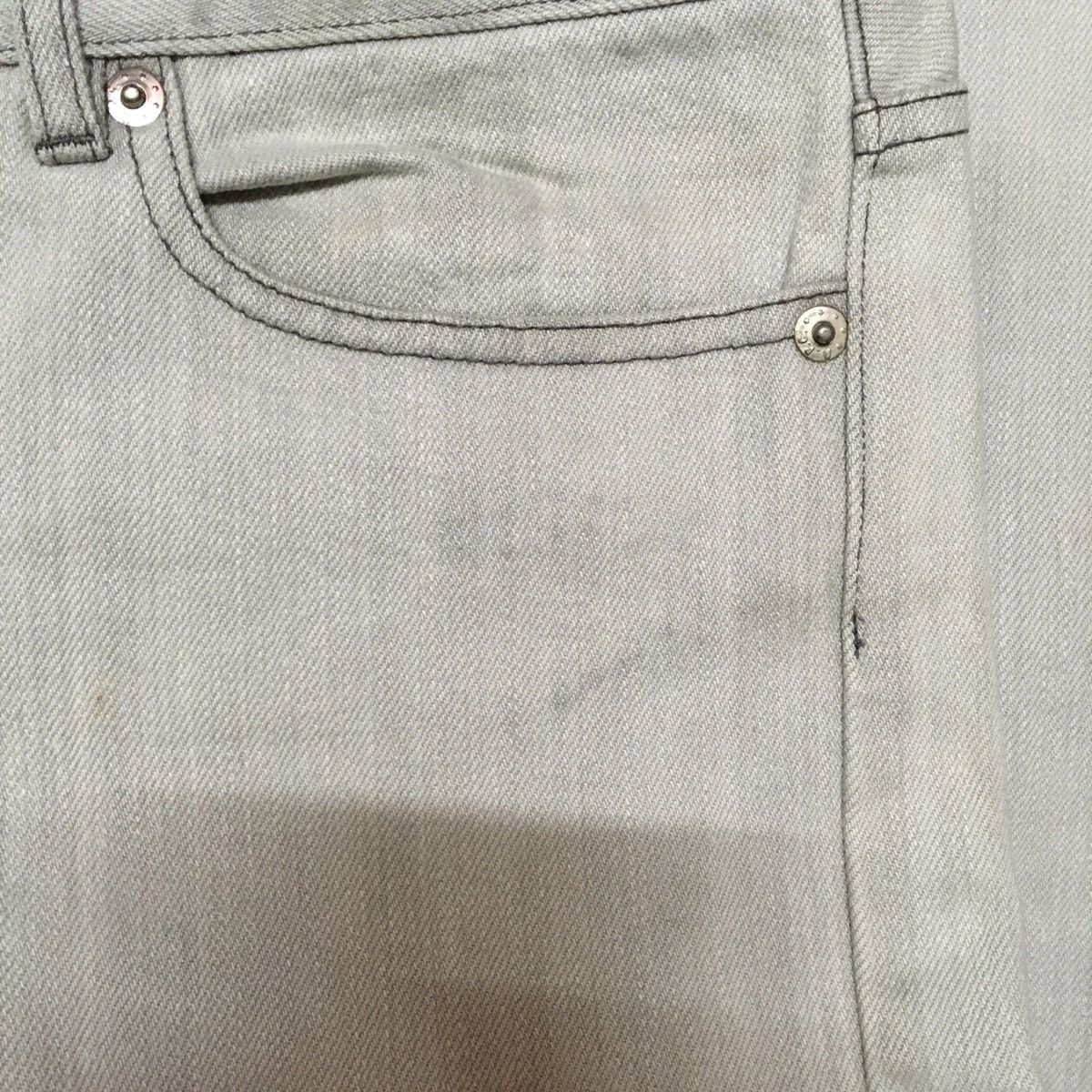 A.P.C. A. P. C. Distressed Style White Denim Pants Size US 32 / EU 48 - 9 Thumbnail