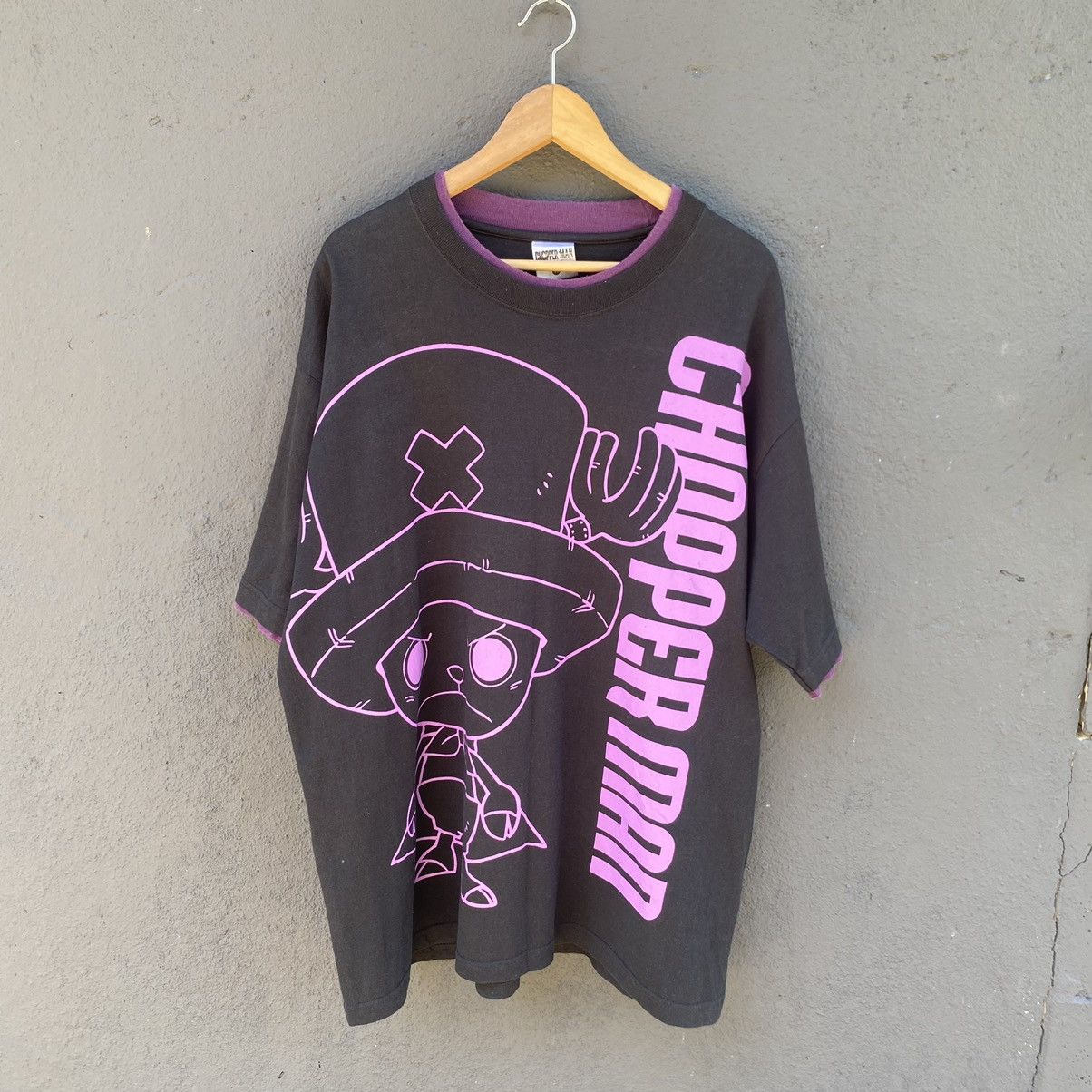 One Piece Tony Chopper Man One Piece Anime Oversized ERD GRUNGE TEE Size US XXL / EU 58 / 5 - 1 Thumbnail