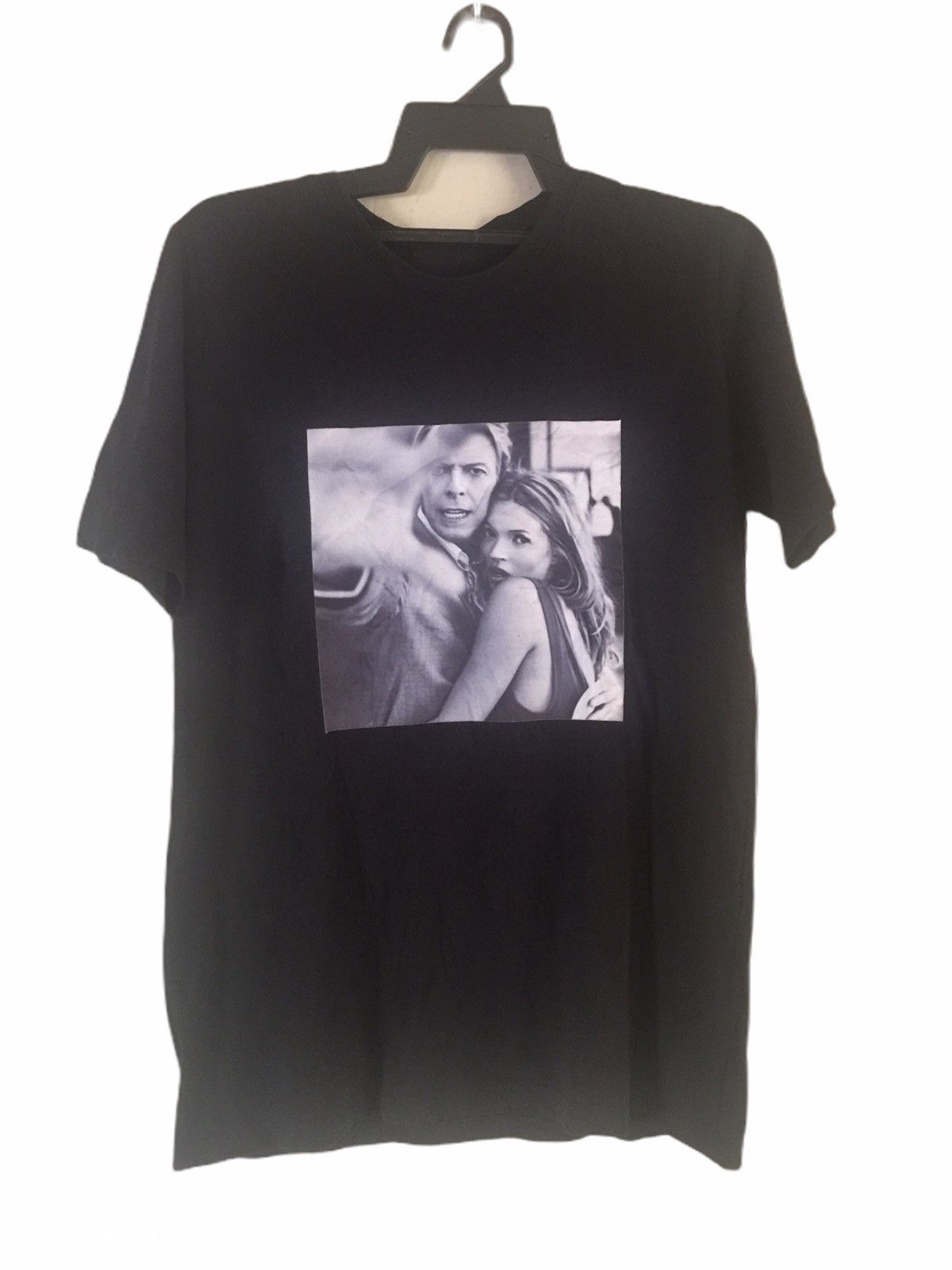 Band Tees 🔥David Bowie And Kate Moss Photo Tee Size US S / EU 44-46 / 1 - 1 Thumbnail