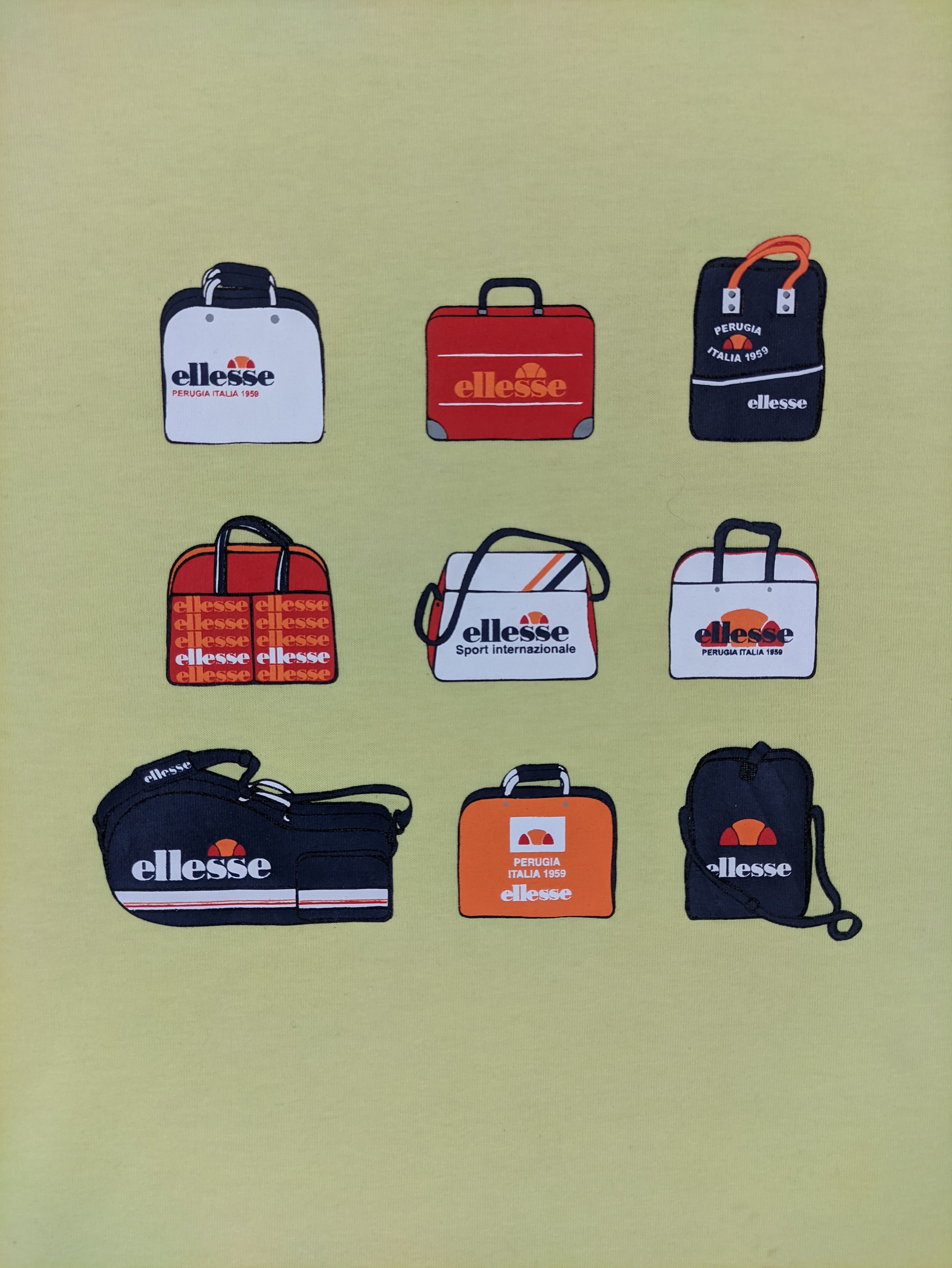 Ellesse Steals🔥T Shirt Ellesse Sports Bag Printed Casual Size US M / EU 48-50 / 2 - 6 Thumbnail