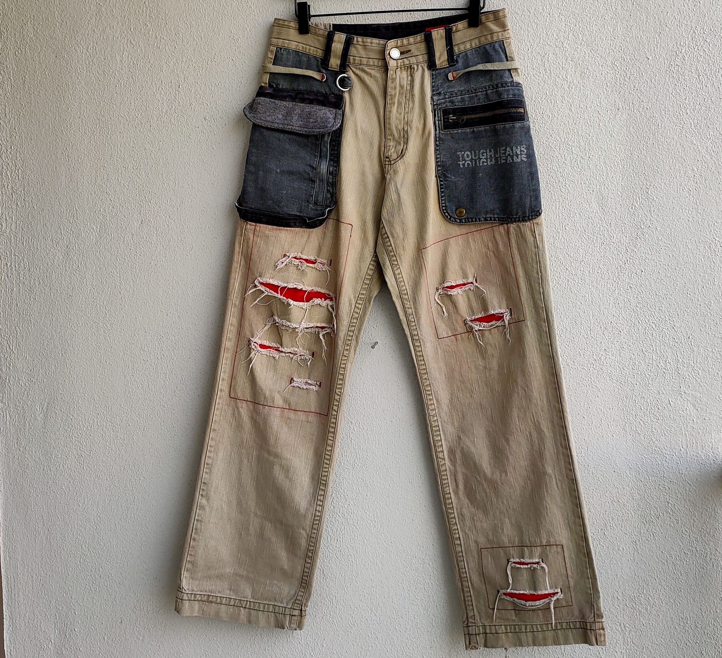 Blue Blue Japan vintage Japanese Brand tough jeans Distressed Size US 30 / EU 46 - 1 Thumbnail
