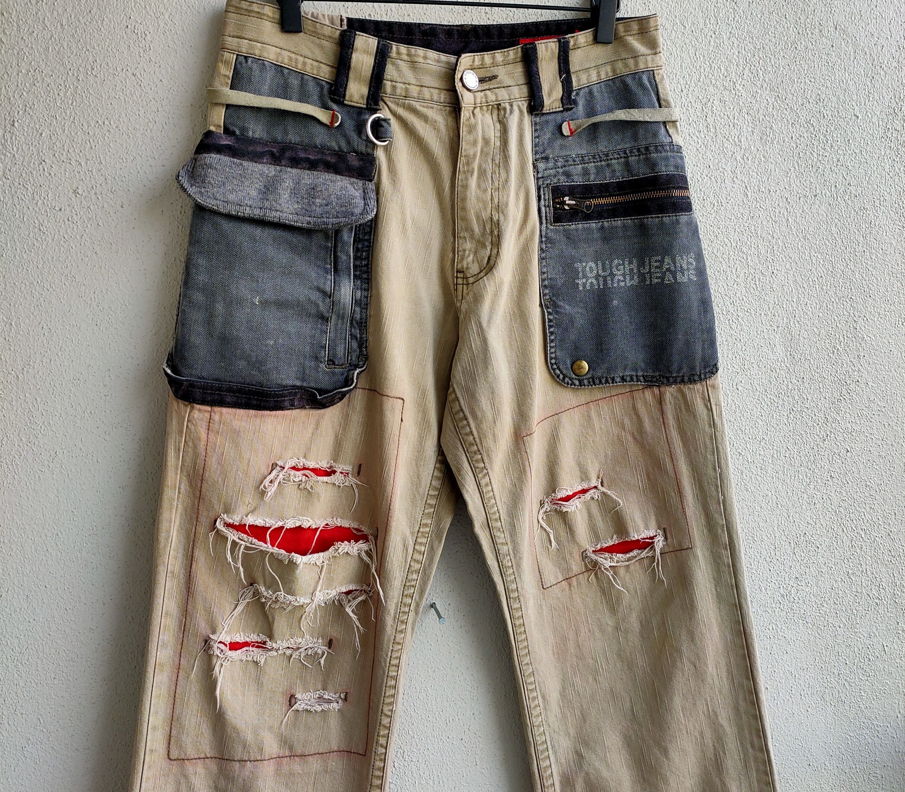 Blue Blue Japan vintage Japanese Brand tough jeans Distressed Size US 30 / EU 46 - 4 Thumbnail