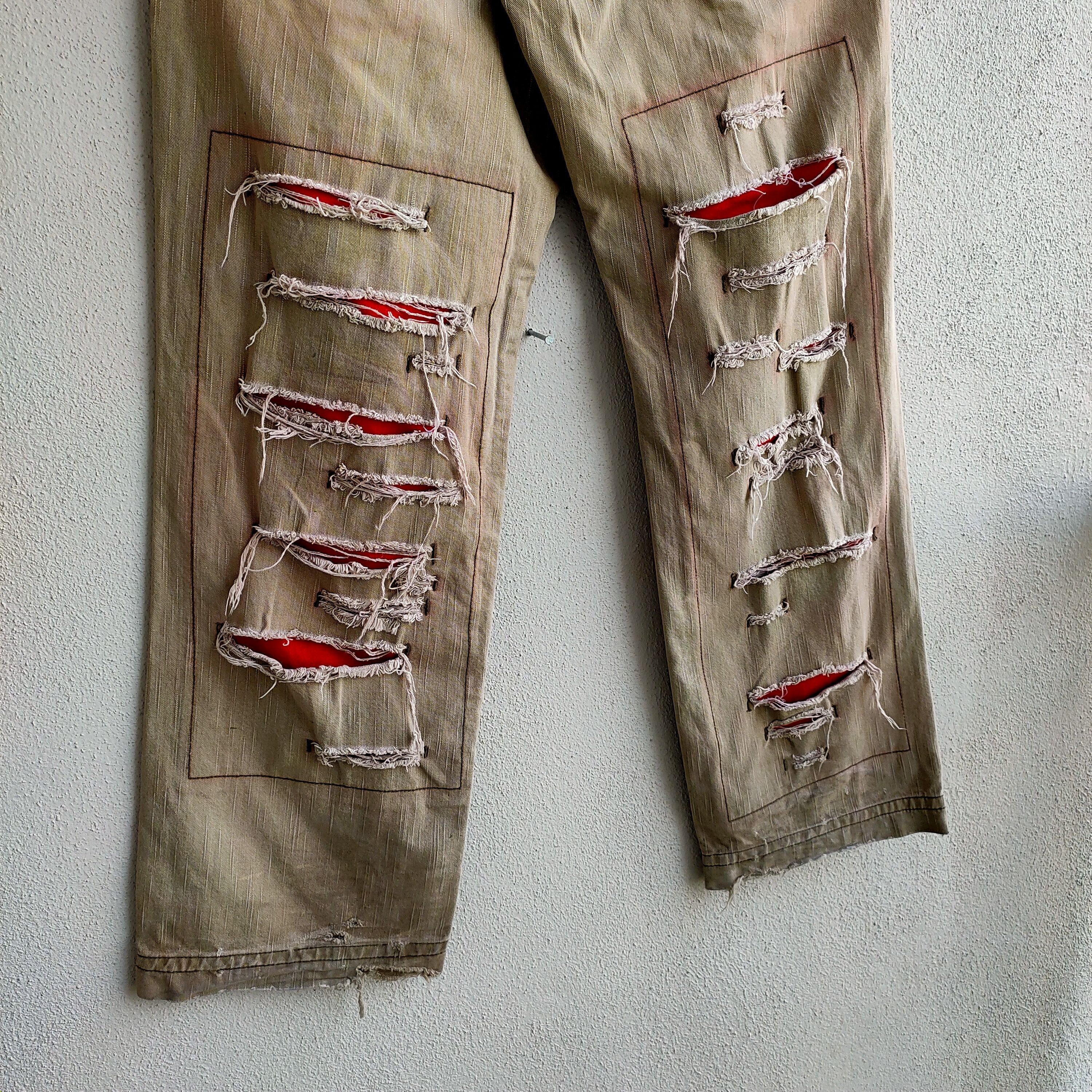 Blue Blue Japan vintage Japanese Brand tough jeans Distressed Size US 30 / EU 46 - 10 Thumbnail