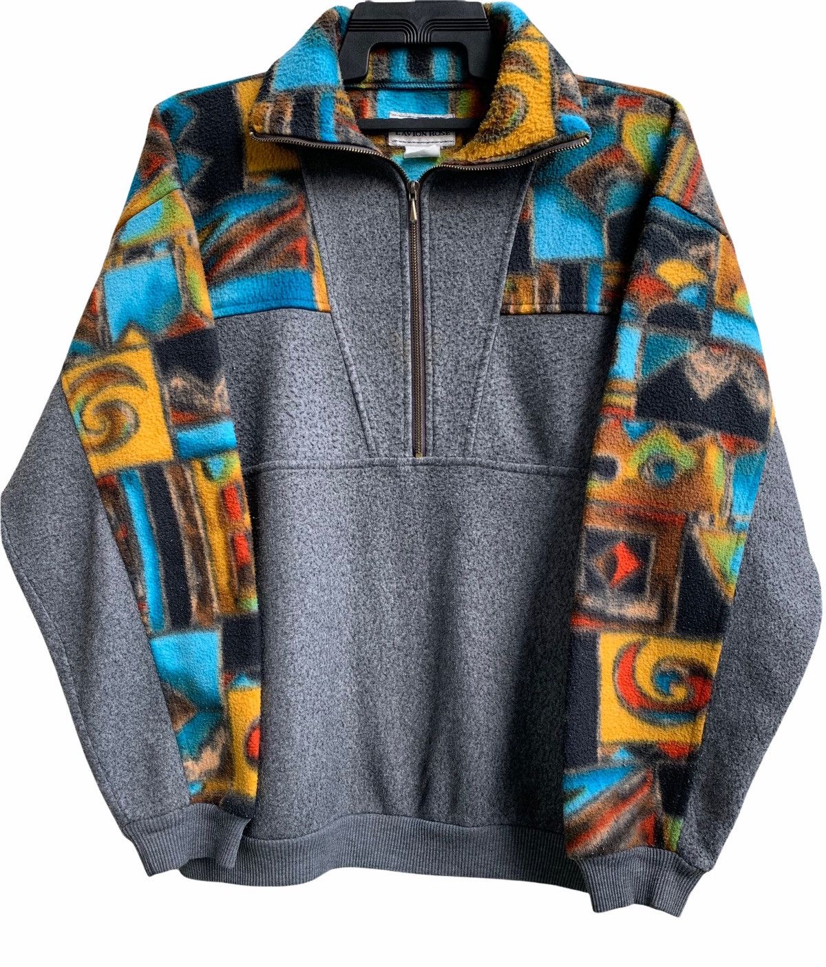 Japanese Brand Japanese Brand L’Avion Rose 🌹 Art Design Fleece Size US M / EU 48-50 / 2 - 7 Thumbnail