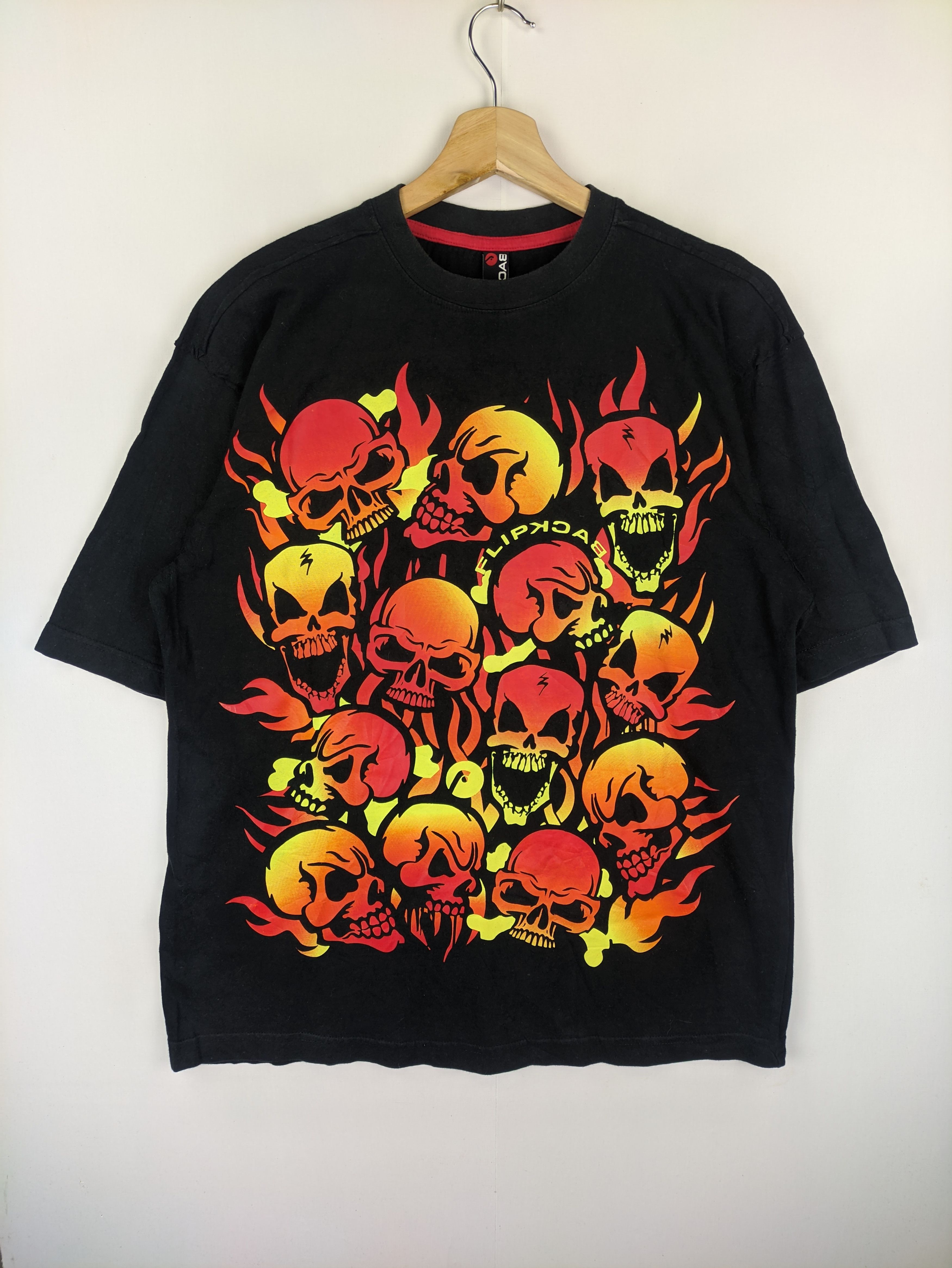 Bones Steals🔥T Shirt Skeleton Skull Like Liquid Blue Size US M / EU 48-50 / 2 - 1 Thumbnail