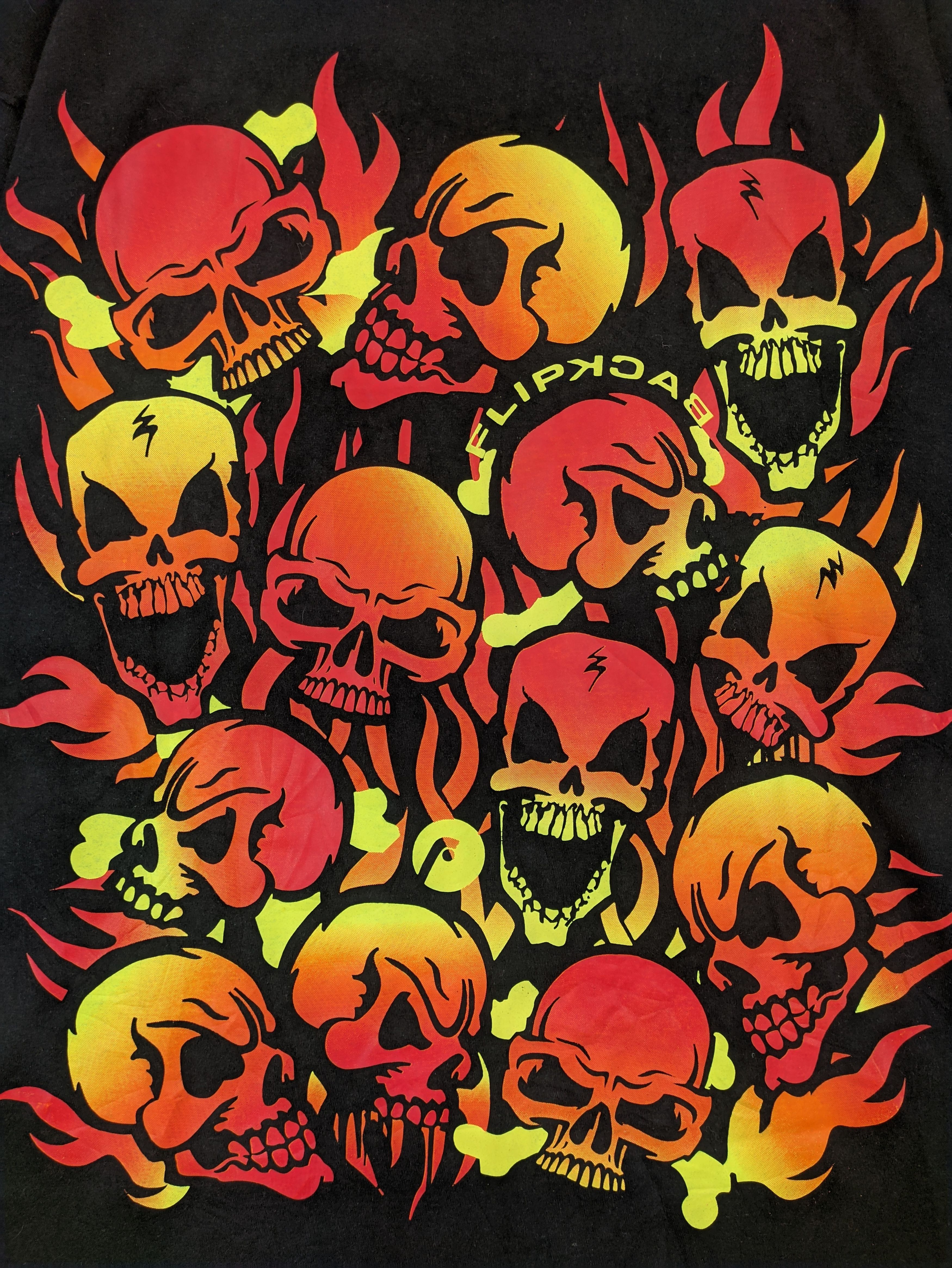 Bones Steals🔥T Shirt Skeleton Skull Like Liquid Blue Size US M / EU 48-50 / 2 - 4 Thumbnail