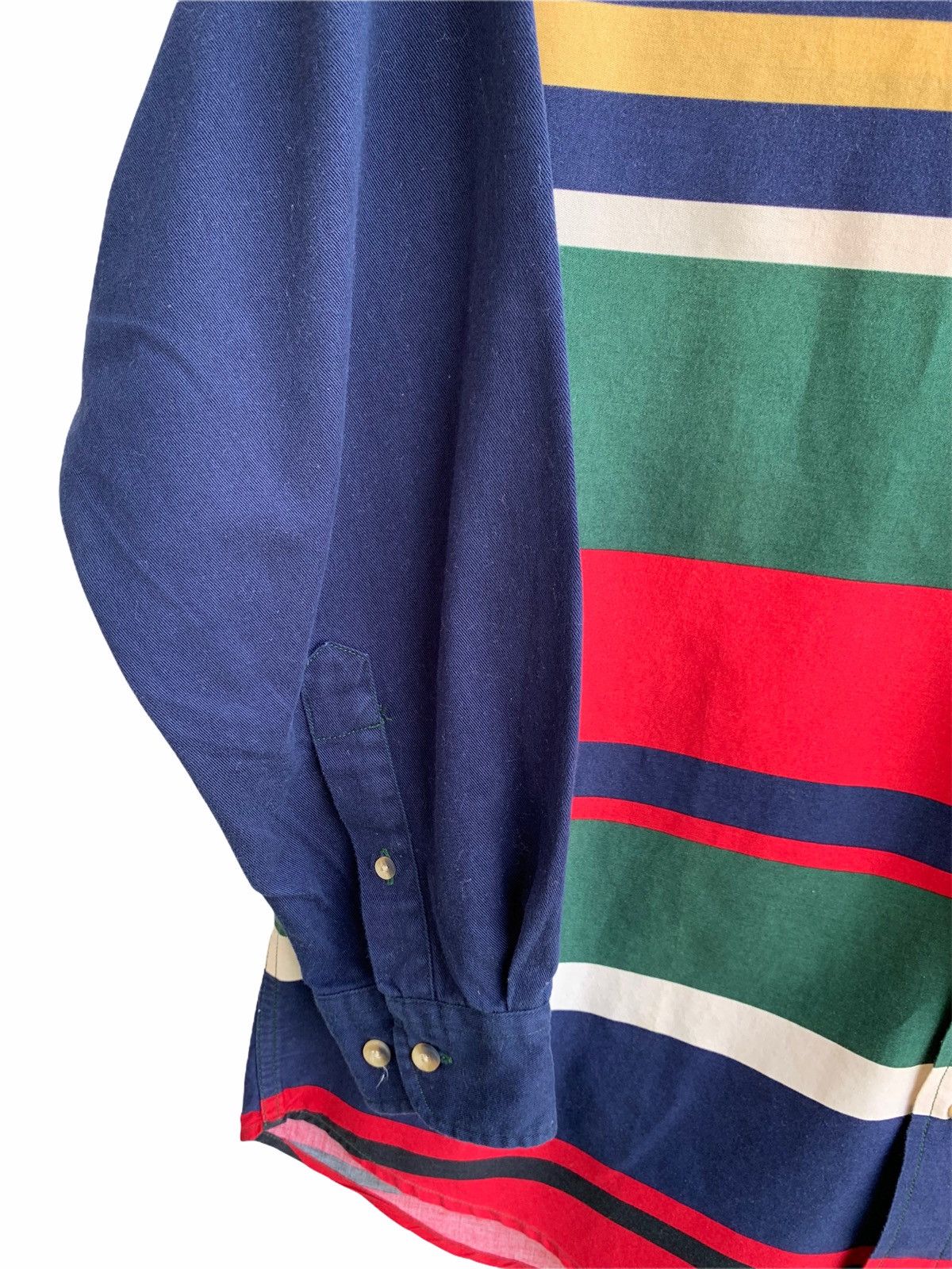 Nautica Nautica Mens Shirt Multicolor Stripe Long Sleeve Size US M / EU 48-50 / 2 - 7 Thumbnail