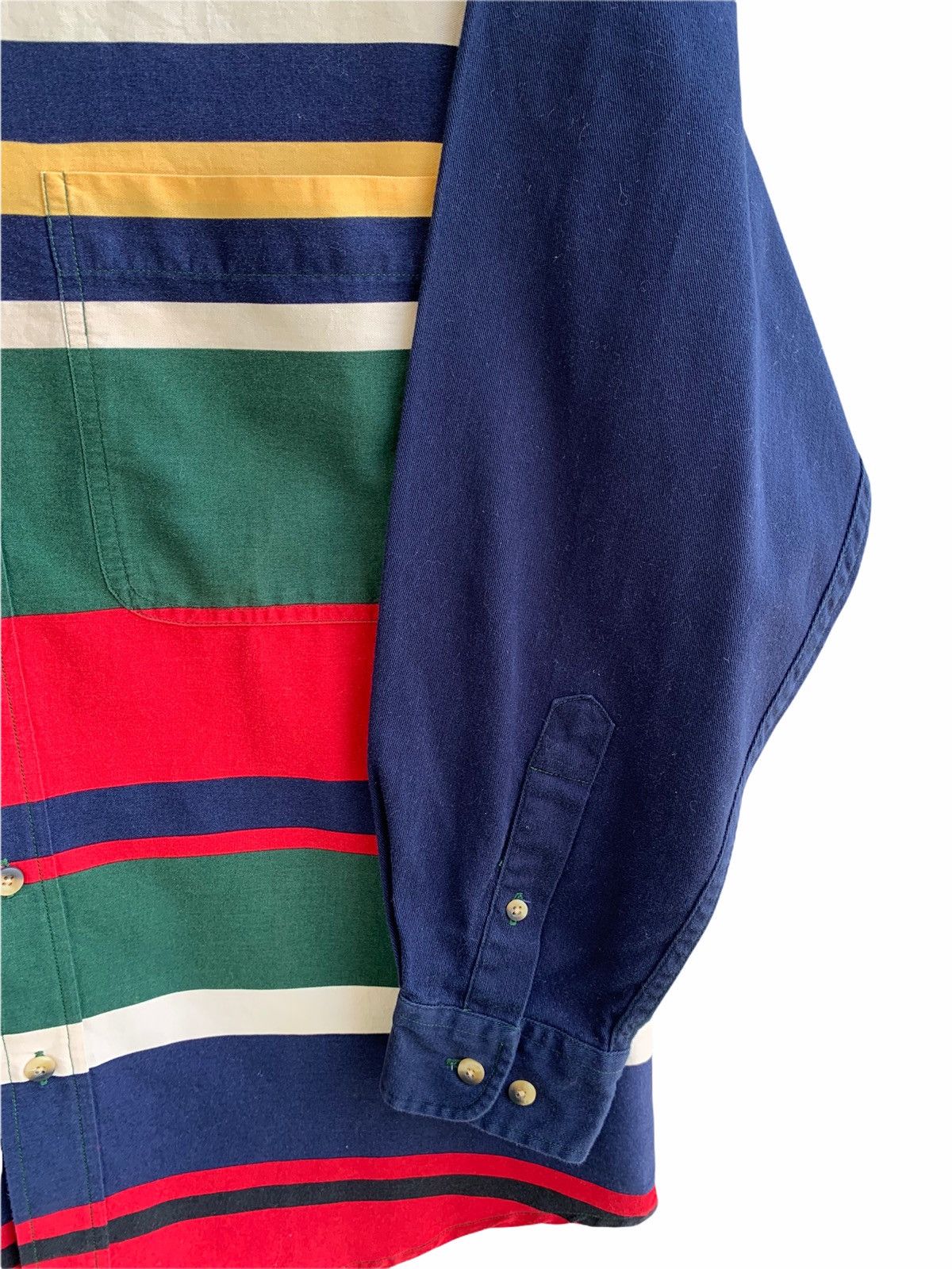 Nautica Nautica Mens Shirt Multicolor Stripe Long Sleeve Size US M / EU 48-50 / 2 - 6 Thumbnail