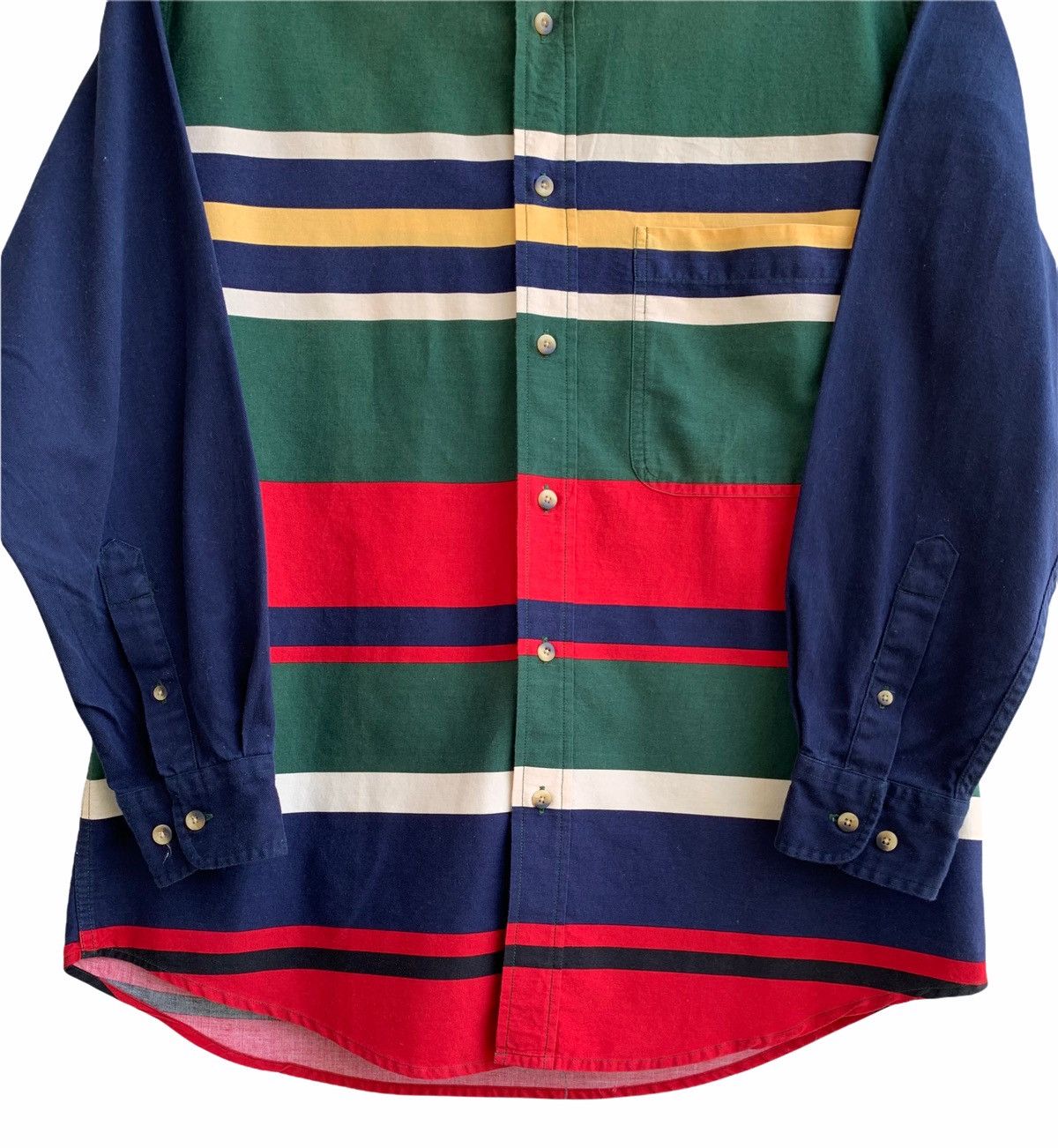 Nautica Nautica Mens Shirt Multicolor Stripe Long Sleeve Size US M / EU 48-50 / 2 - 4 Thumbnail