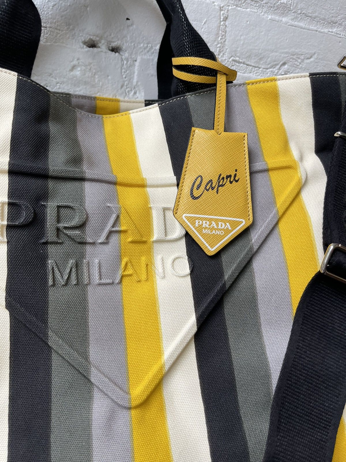 Prada Prada 2022 1/20 For Capri ONLY COLOR WAY DUFFLE LUGGAGE BAG Size ONE SIZE - 4 Thumbnail