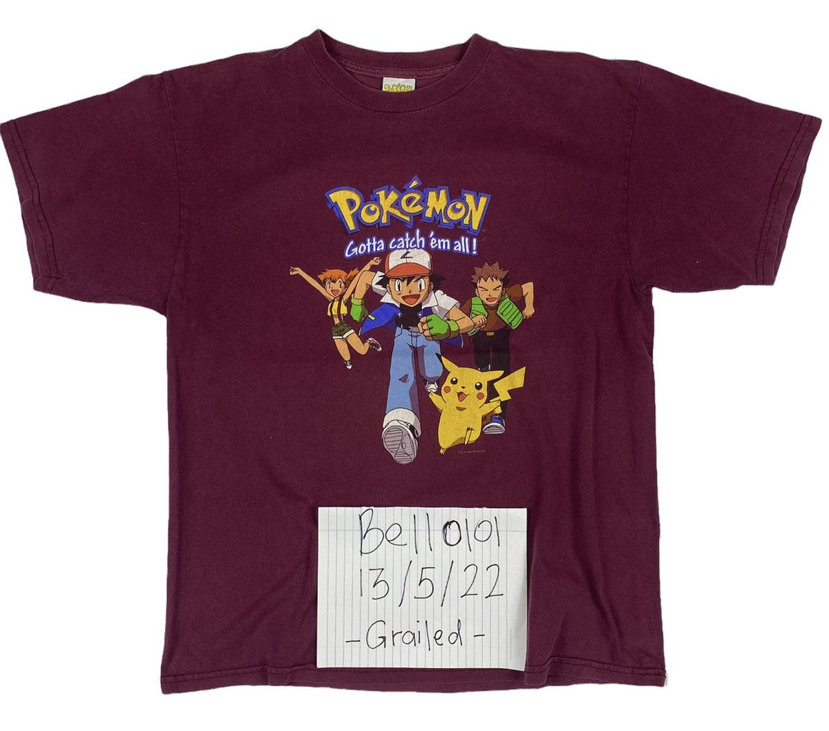 Japanese Brand × Pokemon × Vintage Vintage 1999 Nintendo Pokemon T-shirt Size US M / EU 48-50 / 2 - 1 Thumbnail