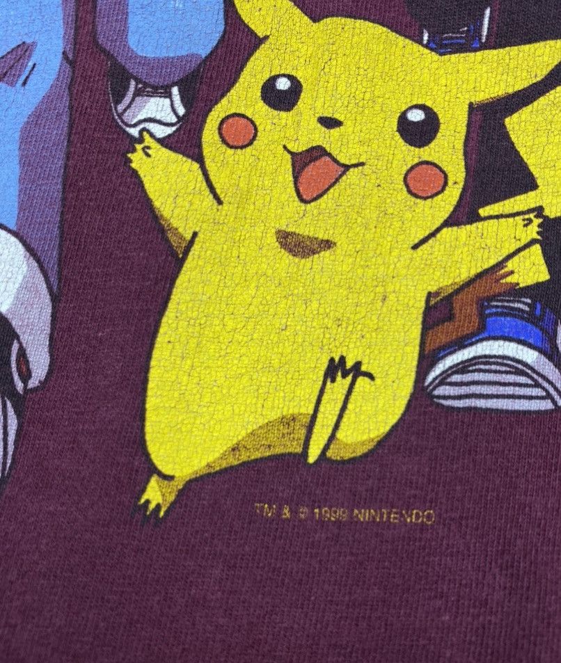 Japanese Brand × Pokemon × Vintage Vintage 1999 Nintendo Pokemon T-shirt Size US M / EU 48-50 / 2 - 4 Thumbnail