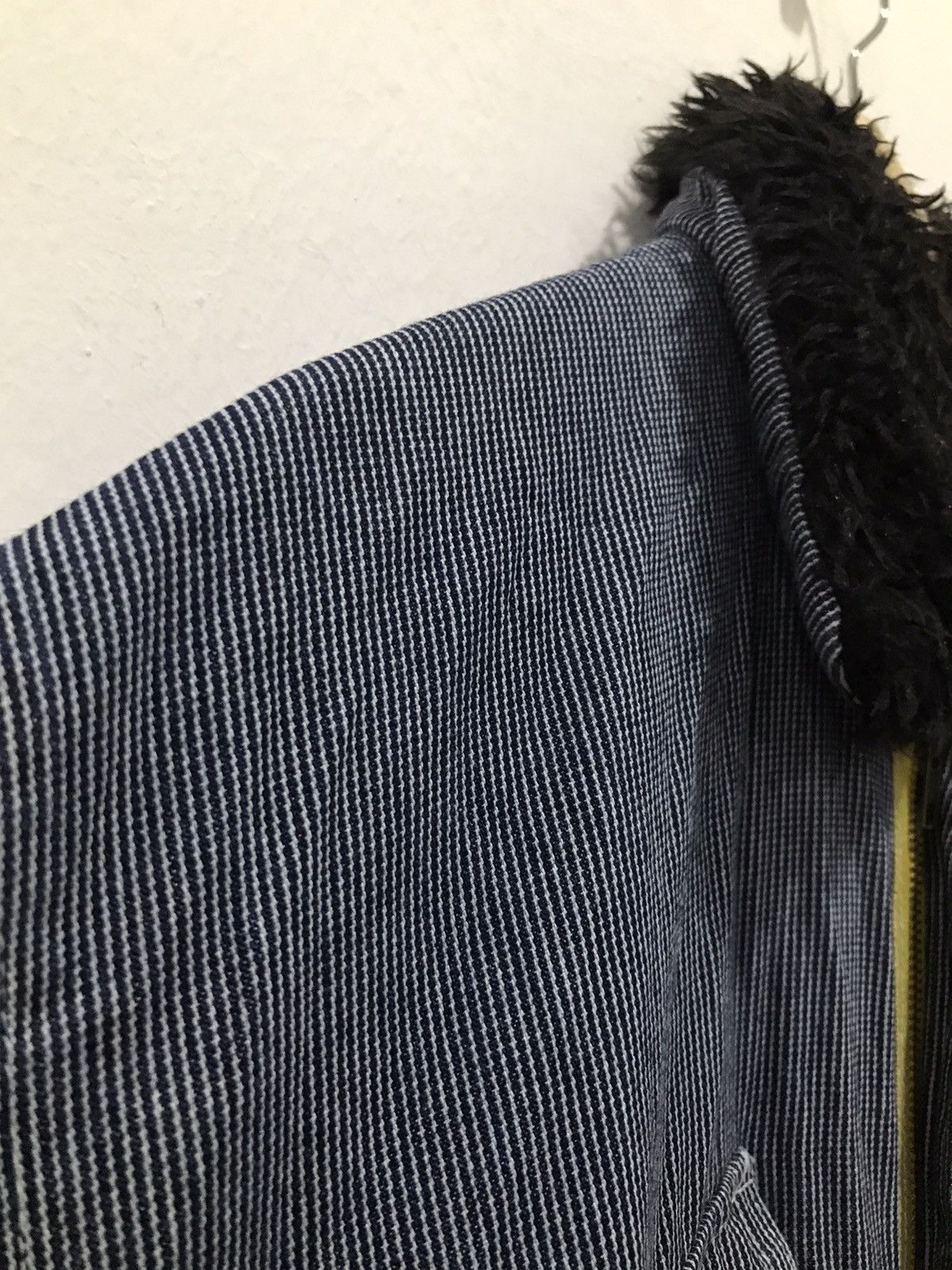 Japanese Brand Grace Engineer’s Sheep’s wool hickory overall Size US 36 / EU 52 - 9 Thumbnail