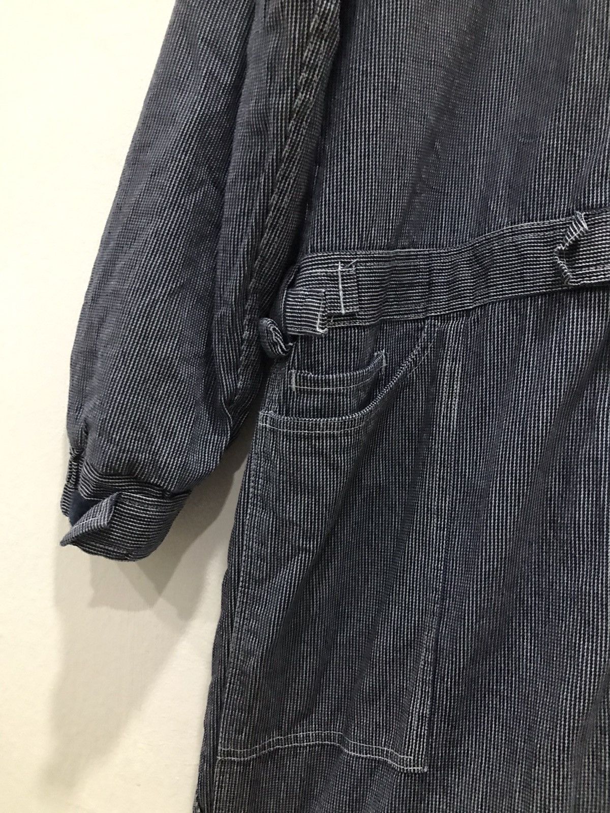 Japanese Brand Grace Engineer’s Sheep’s wool hickory overall Size US 36 / EU 52 - 14 Thumbnail