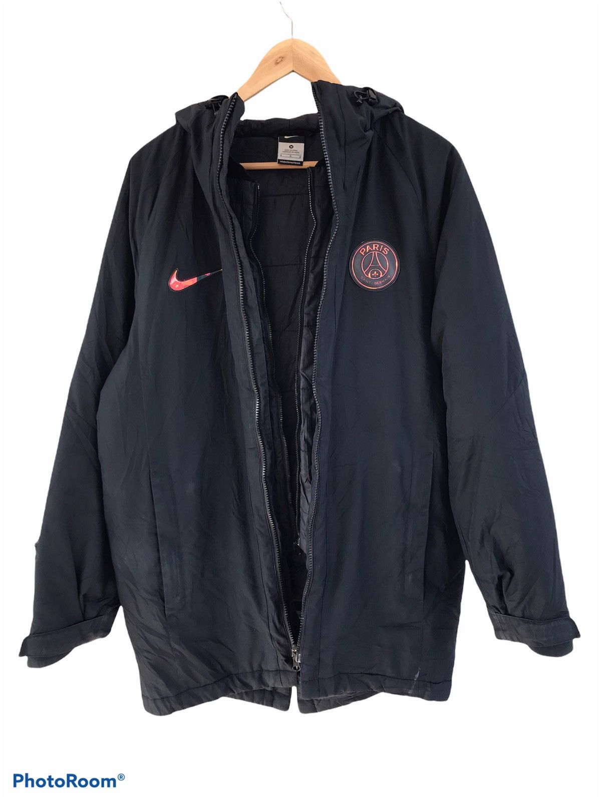 Nike Nike Paris Saint Germain FC Raincoat jacket Size US M / EU 48-50 / 2 - 2 Thumbnail