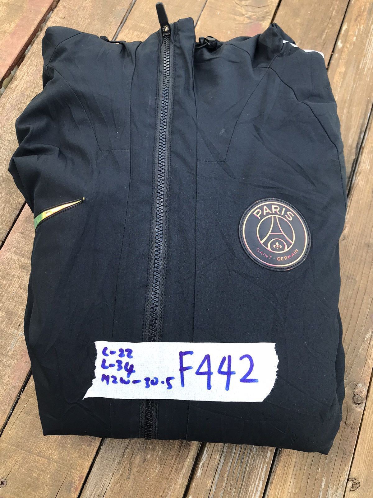 Nike Nike Paris Saint Germain FC Raincoat jacket Size US M / EU 48-50 / 2 - 24 Thumbnail