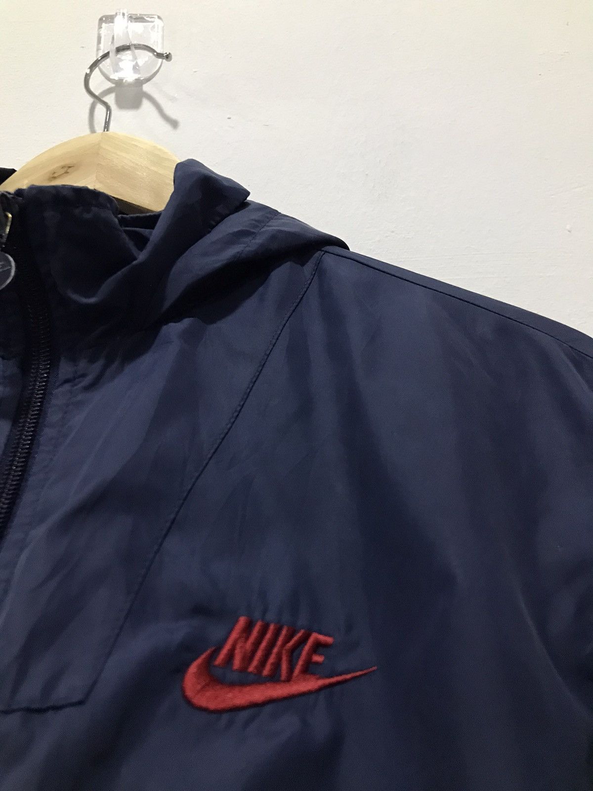 Nike Nike dual colors hooded Windbreaker jacket Size US M / EU 48-50 / 2 - 7 Thumbnail