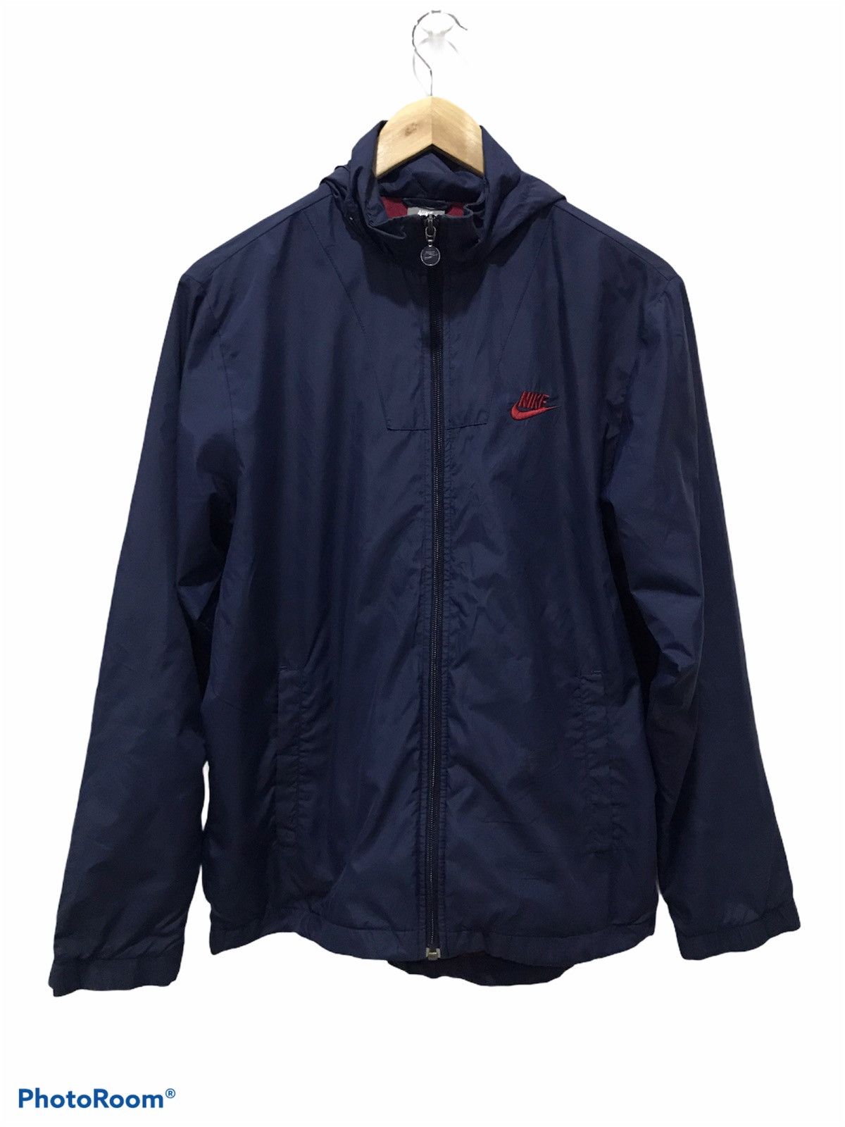 Nike Nike dual colors hooded Windbreaker jacket Size US M / EU 48-50 / 2 - 1 Thumbnail