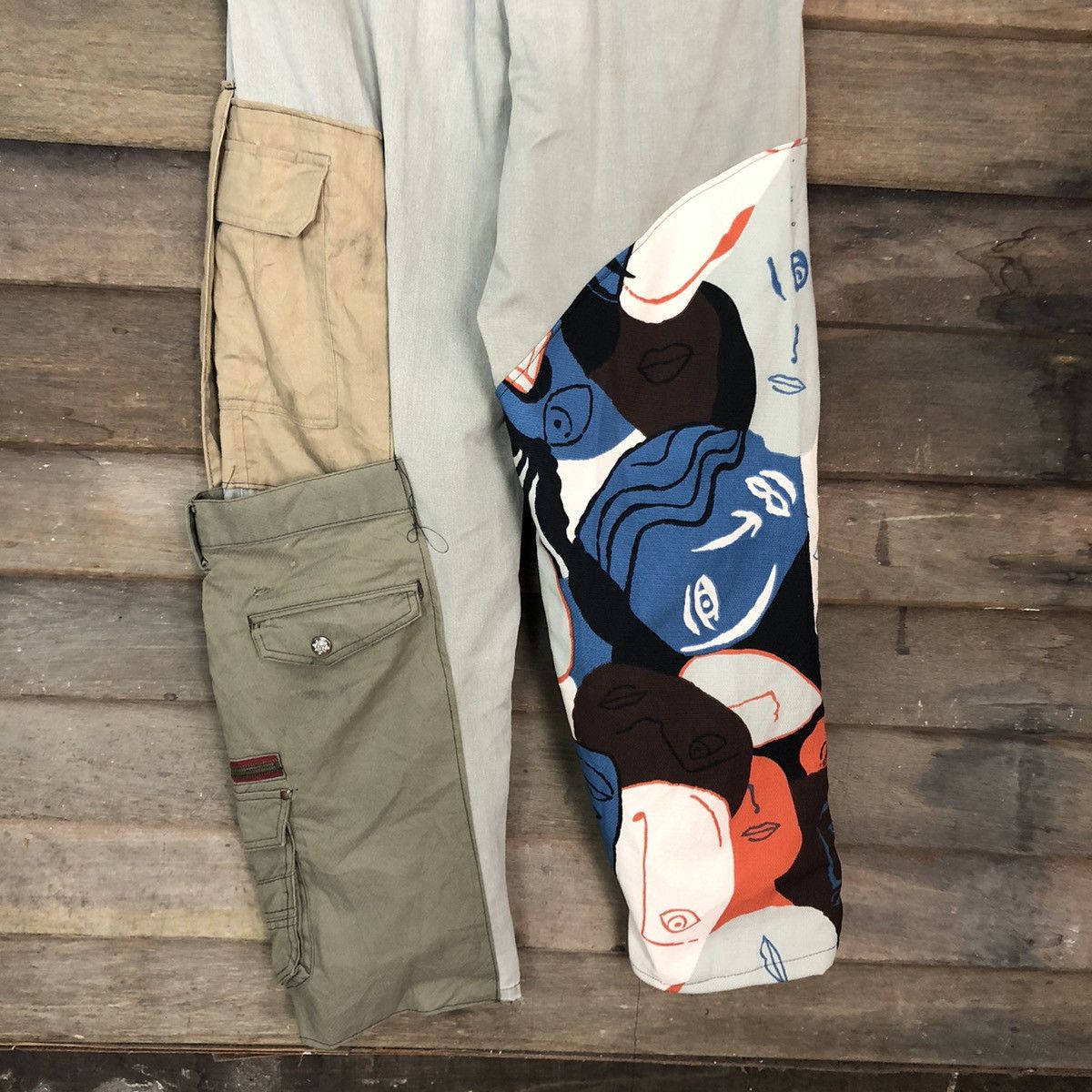 Polo Ralph Lauren DLL Polo Ralph Lauren reworked custom Cargo Pants #c1010 Size US 29 - 10 Thumbnail