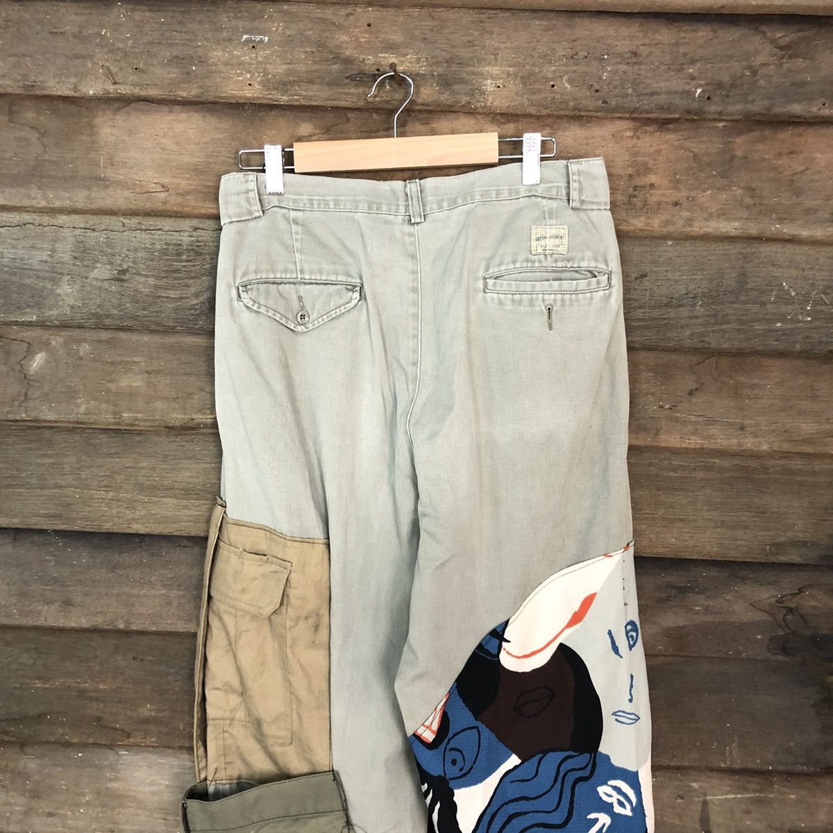 Polo Ralph Lauren DLL Polo Ralph Lauren reworked custom Cargo Pants #c1010 Size US 29 - 9 Thumbnail
