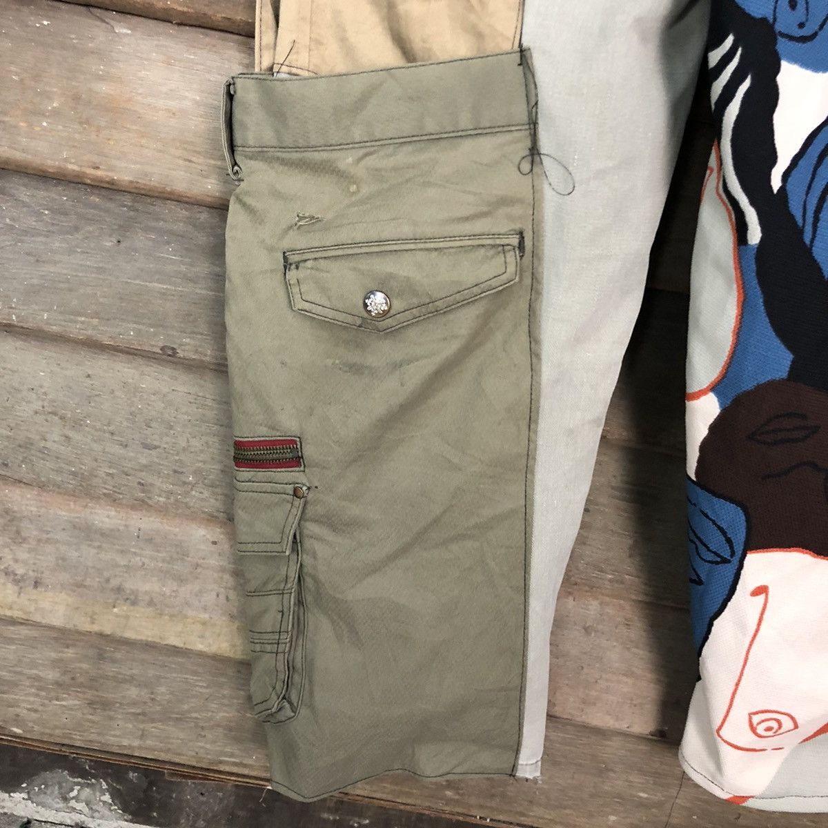 Polo Ralph Lauren DLL Polo Ralph Lauren reworked custom Cargo Pants #c1010 Size US 29 - 11 Thumbnail