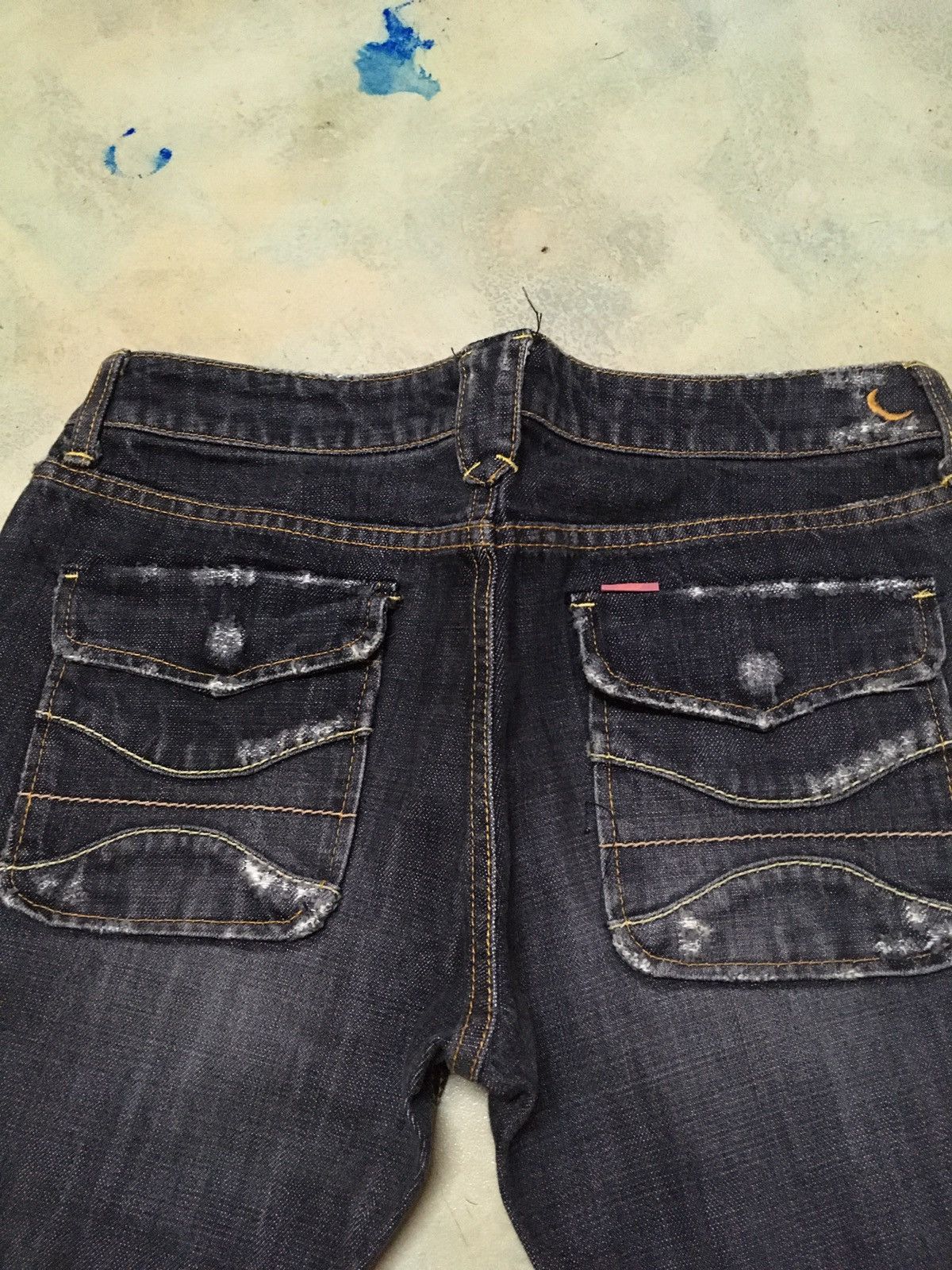 Japanese Brand Japanese Brand 8010 Gekko Distressed Style Denim Pants Size US 30 / EU 46 - 7 Thumbnail