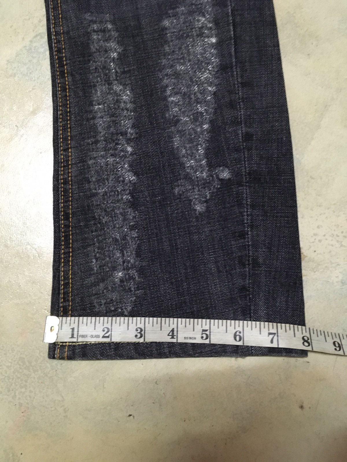 Japanese Brand Japanese Brand 8010 Gekko Distressed Style Denim Pants Size US 30 / EU 46 - 16 Thumbnail