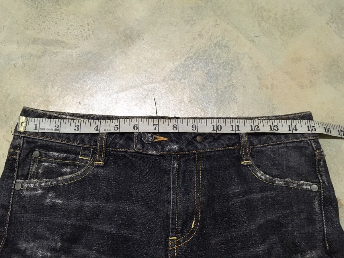 Japanese Brand Japanese Brand 8010 Gekko Distressed Style Denim Pants Size US 30 / EU 46 - 12 Thumbnail
