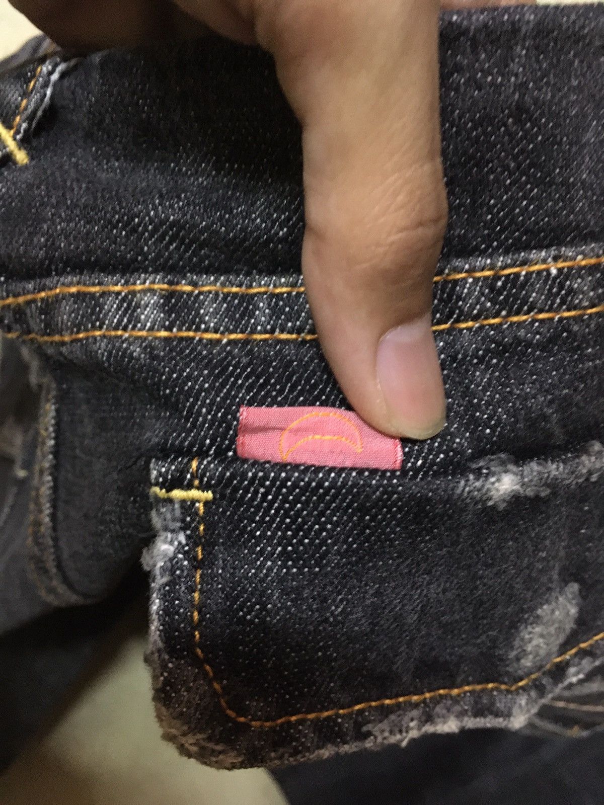 Japanese Brand Japanese Brand 8010 Gekko Distressed Style Denim Pants Size US 30 / EU 46 - 8 Thumbnail