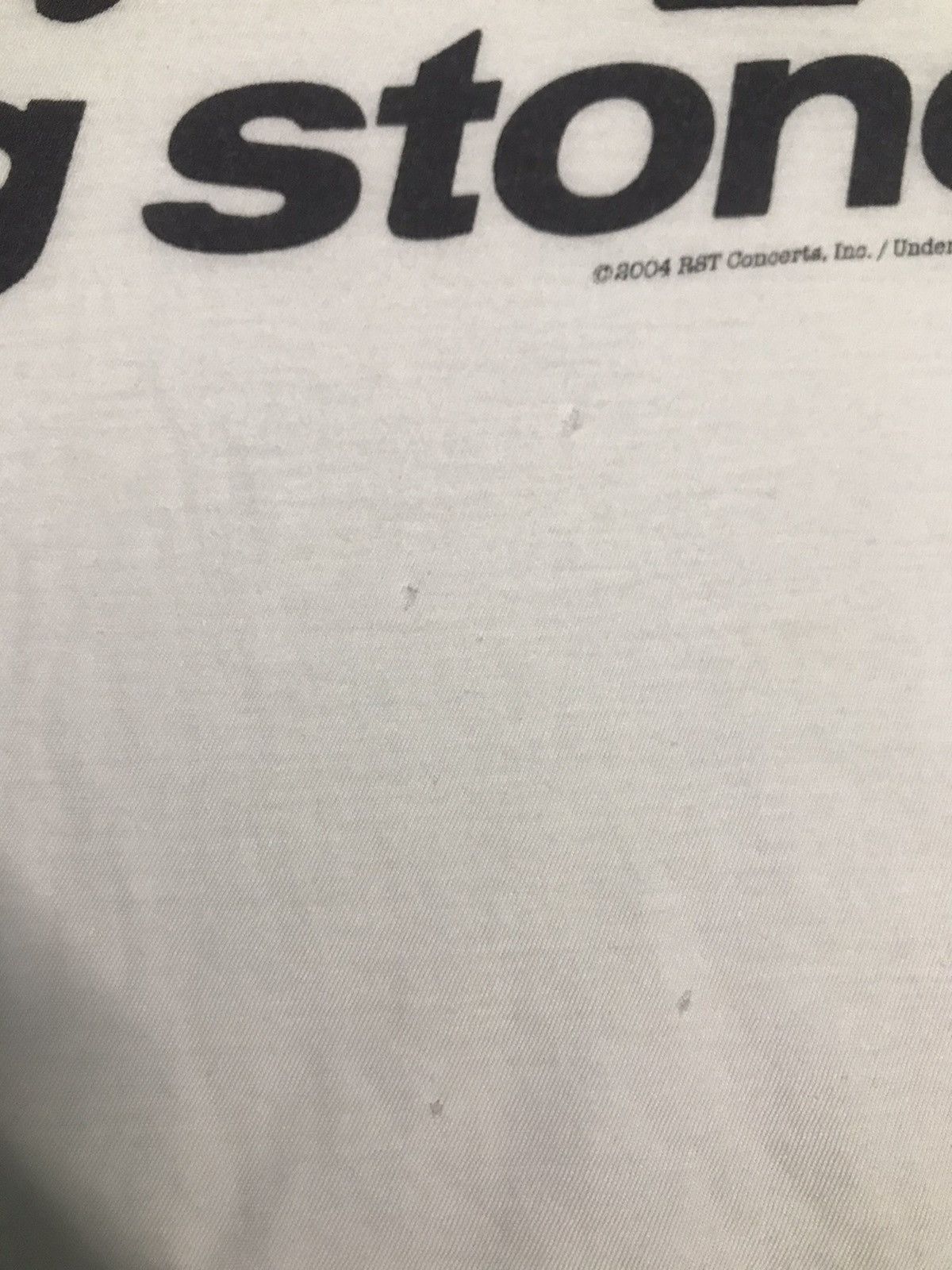 Hysteric Glamour Hysteric Glamour Rolling Stones Distressed Paper Thin Size US S / EU 44-46 / 1 - 5 Thumbnail