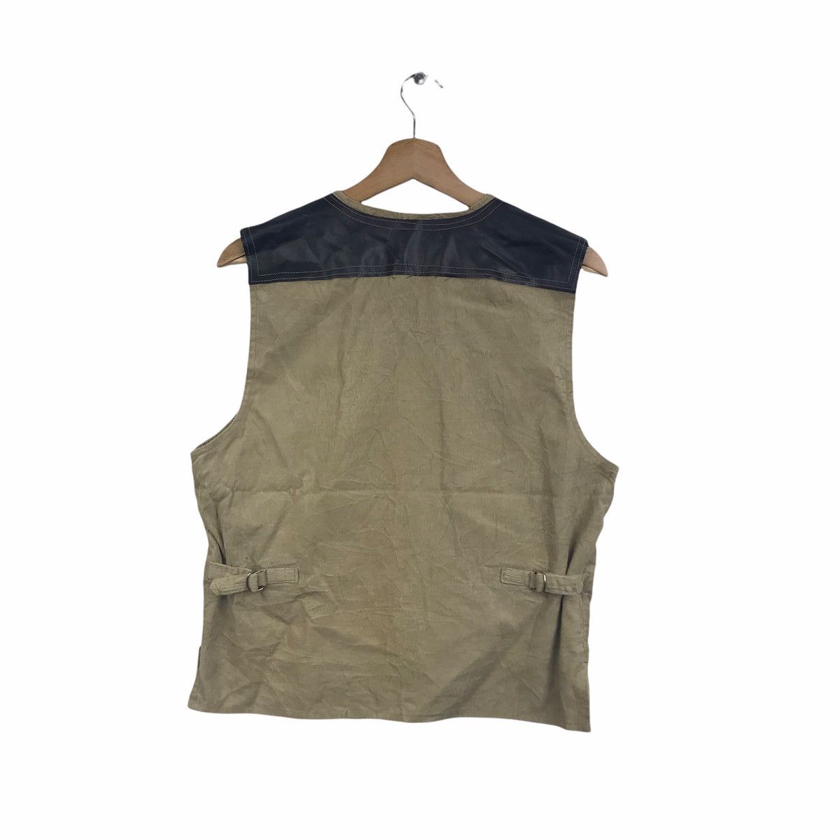 Vintage FRANZ SKIING MOUNTAINEERING Weer Leather Vest Size US M / EU 48-50 / 2 - 2 Thumbnail