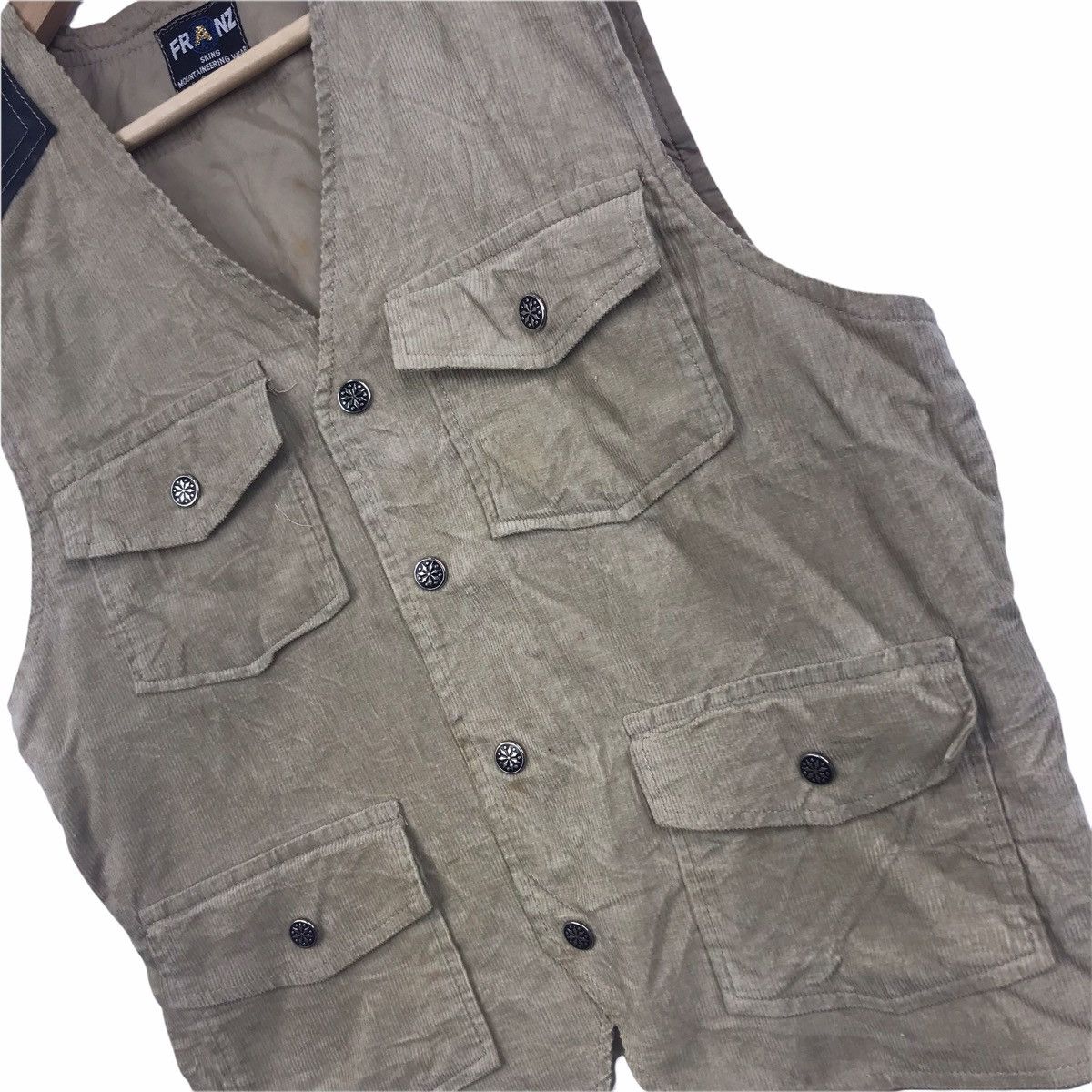 Vintage FRANZ SKIING MOUNTAINEERING Weer Leather Vest Size US M / EU 48-50 / 2 - 5 Thumbnail