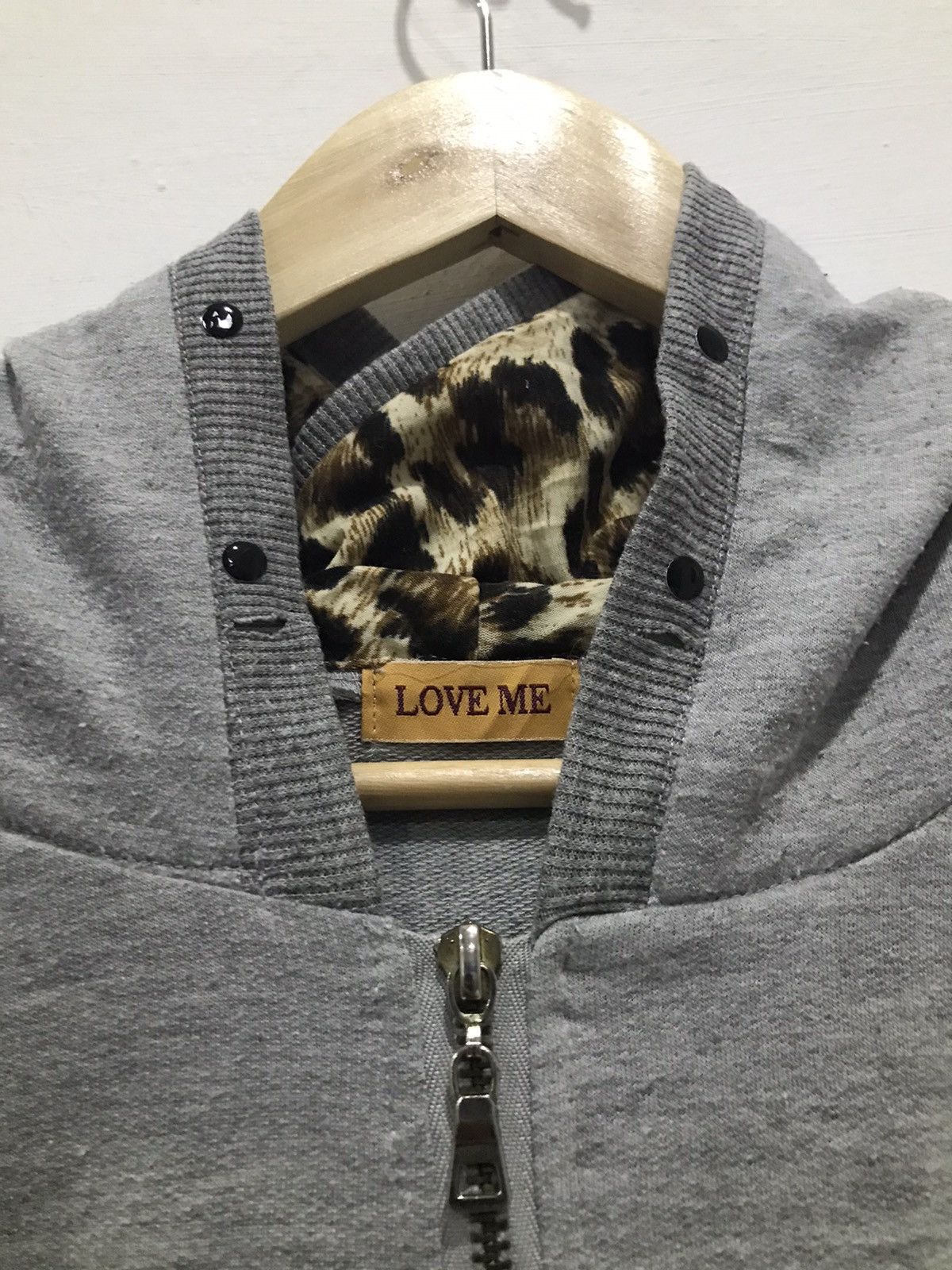 Japanese Brand Love me “Swarovski Skull punk” hooded sweater Size US L / EU 52-54 / 3 - 11 Thumbnail