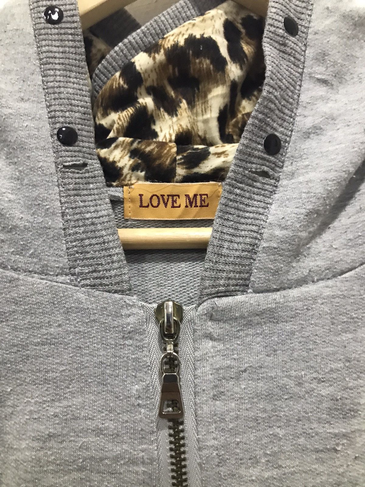 Japanese Brand Love me “Swarovski Skull punk” hooded sweater Size US L / EU 52-54 / 3 - 10 Thumbnail