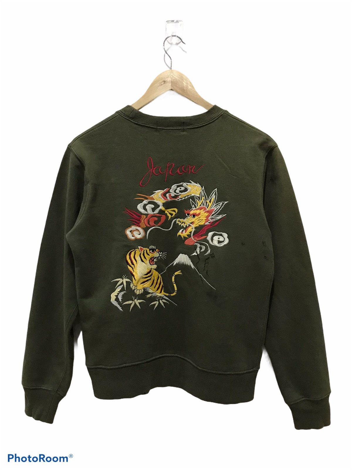 Avirex Avirex Sukajan tigers Embroidered sweatshirt Size US S / EU 44-46 / 1 - 1 Thumbnail