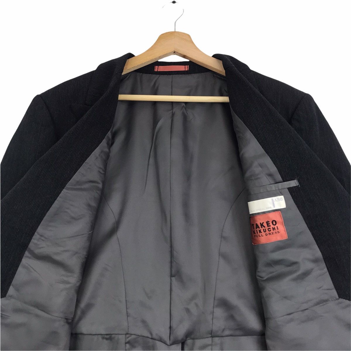 Takeo Kikuchi TAKEO KIKUCHI Japan Brand Full Dress Long Coat Blazer Size 38R - 5 Thumbnail