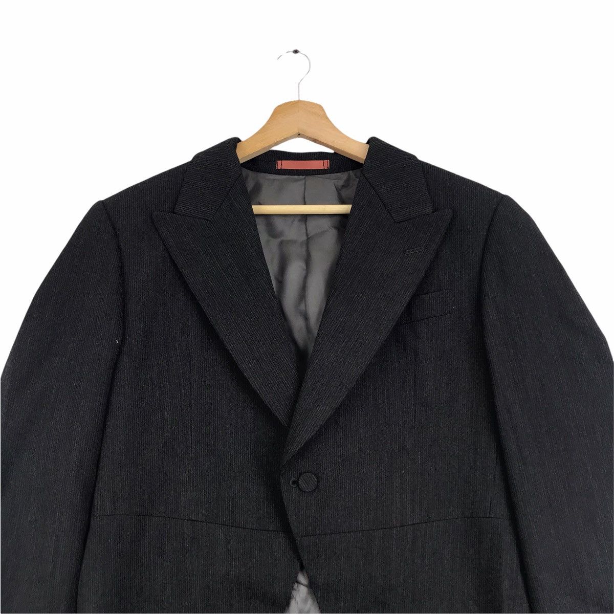 Takeo Kikuchi TAKEO KIKUCHI Japan Brand Full Dress Long Coat Blazer Size 38R - 3 Thumbnail