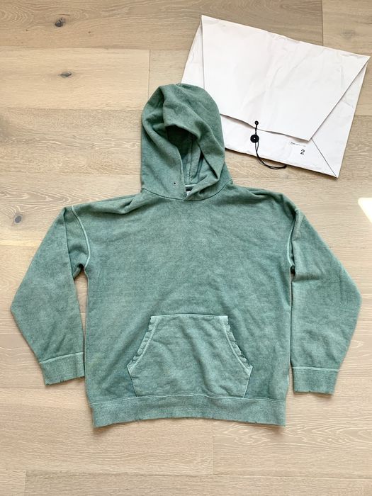 Visvim Visvim Jumbo Hoodie P.O. Uneven Dye Light Green size 2