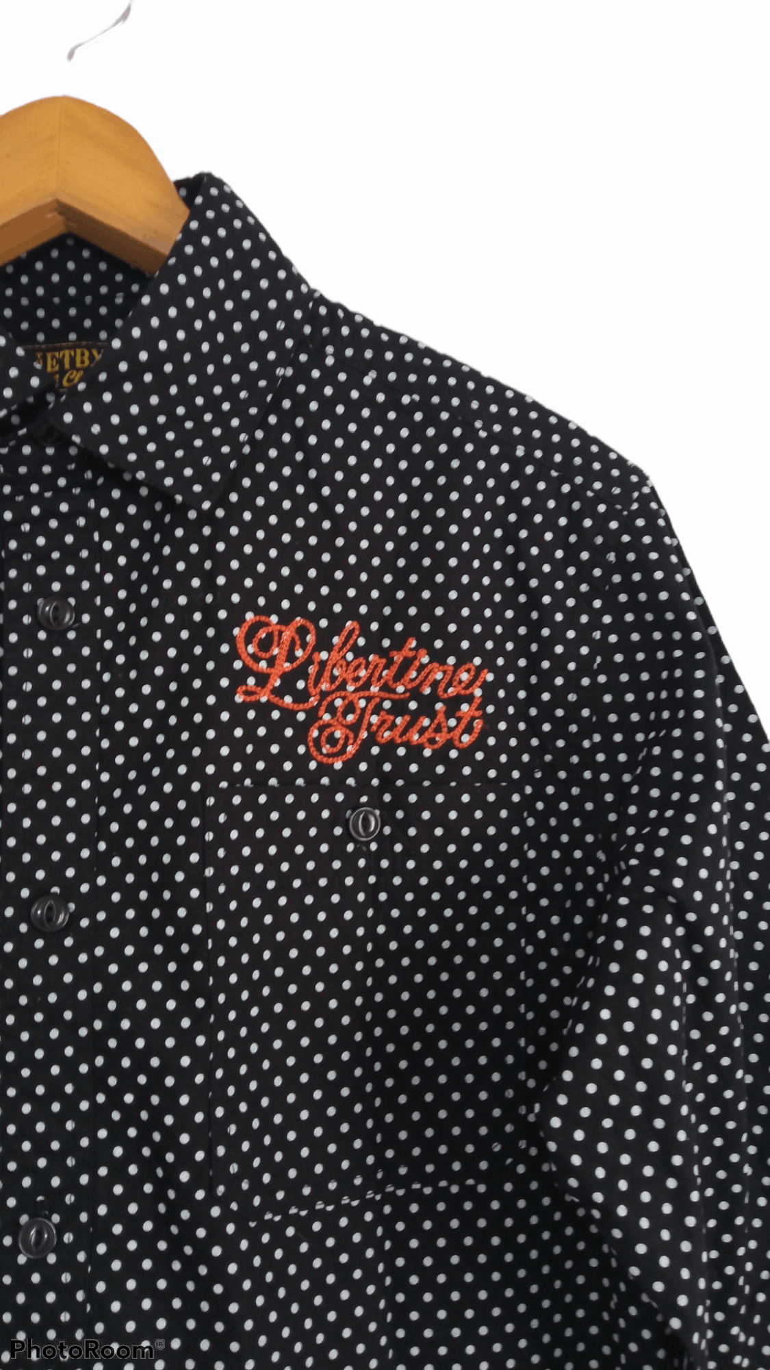 Japanese Brand × Vintage 🔥🔥The ETBX Work Clothing Polka Dot Shirt Size US M / EU 48-50 / 2 - 12 Thumbnail