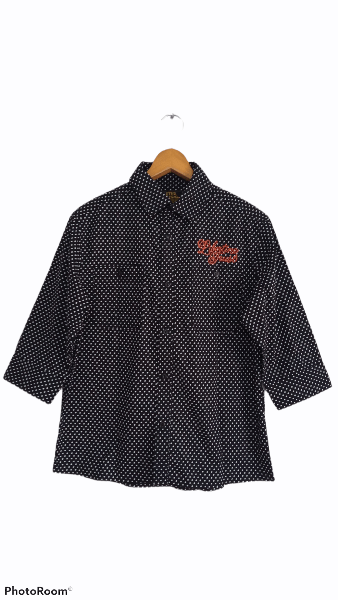 Japanese Brand × Vintage 🔥🔥The ETBX Work Clothing Polka Dot Shirt Size US M / EU 48-50 / 2 - 1 Thumbnail