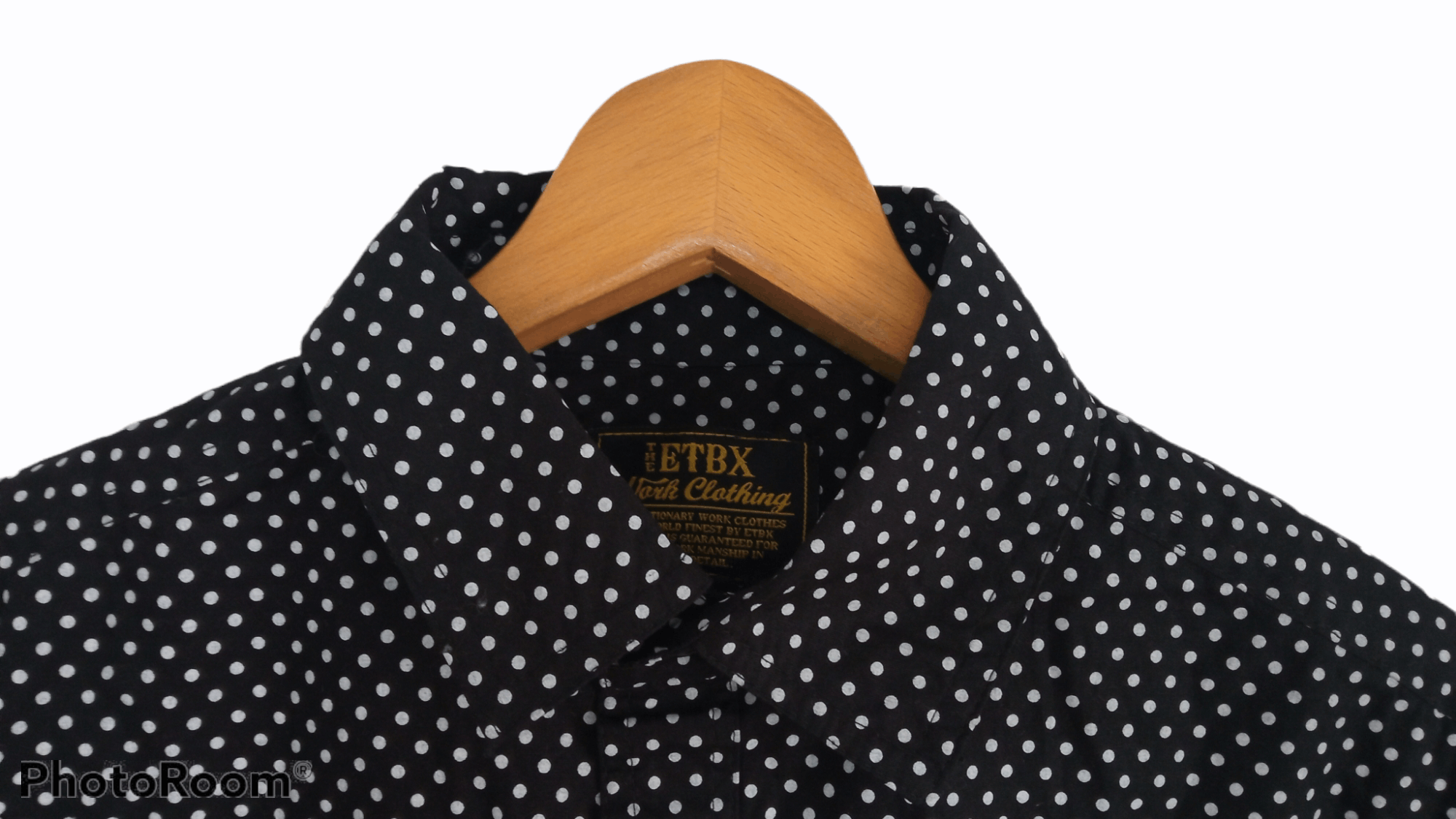 Japanese Brand × Vintage 🔥🔥The ETBX Work Clothing Polka Dot Shirt Size US M / EU 48-50 / 2 - 14 Thumbnail