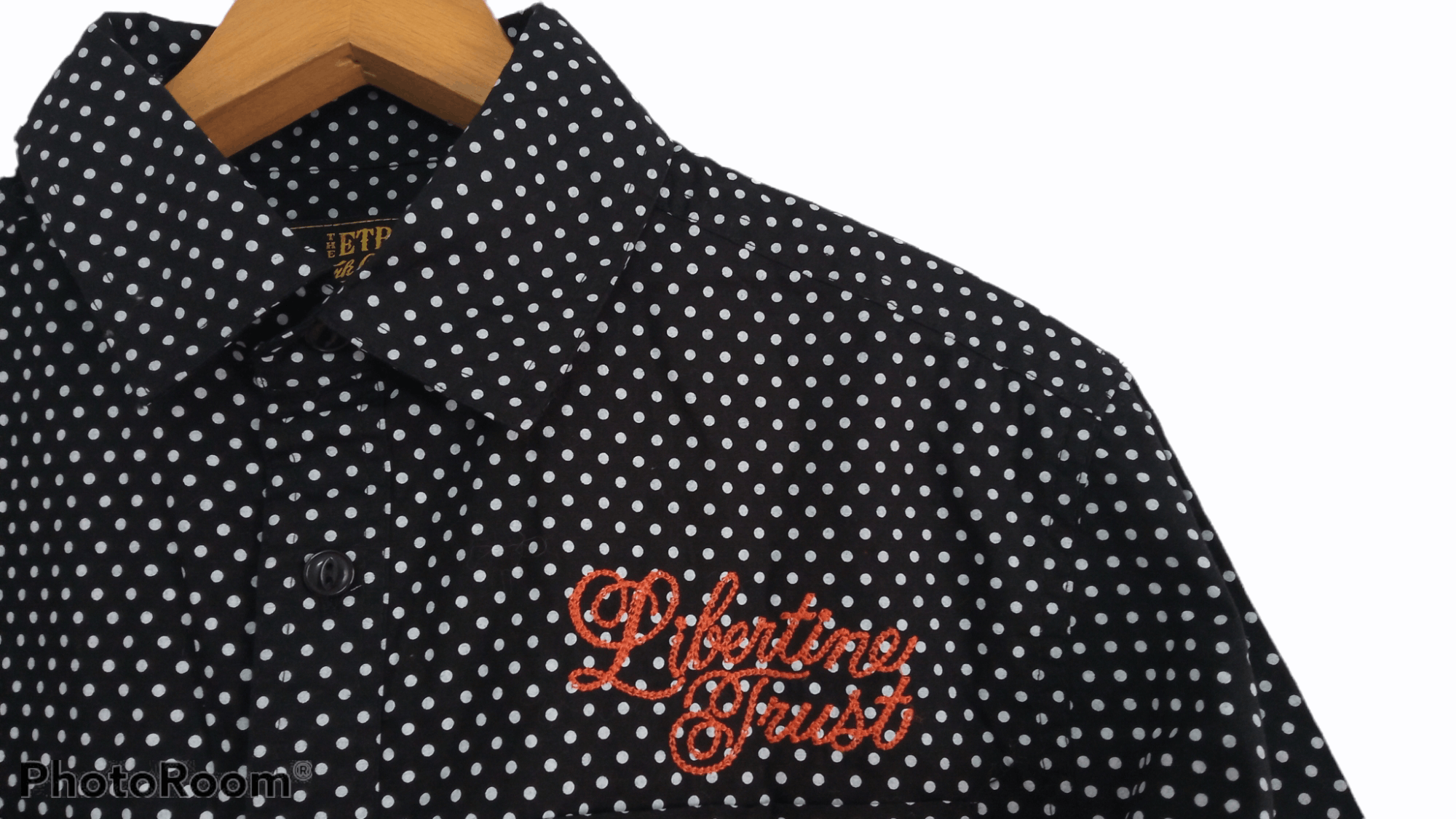 Japanese Brand × Vintage 🔥🔥The ETBX Work Clothing Polka Dot Shirt Size US M / EU 48-50 / 2 - 11 Thumbnail