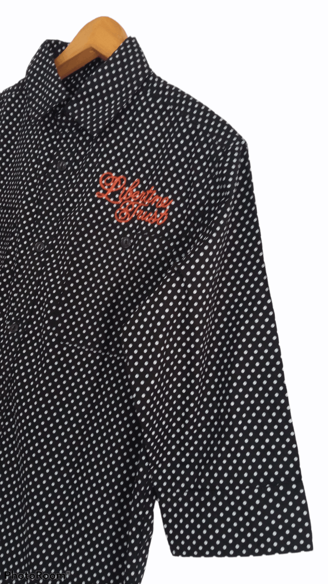 Japanese Brand × Vintage 🔥🔥The ETBX Work Clothing Polka Dot Shirt Size US M / EU 48-50 / 2 - 9 Thumbnail
