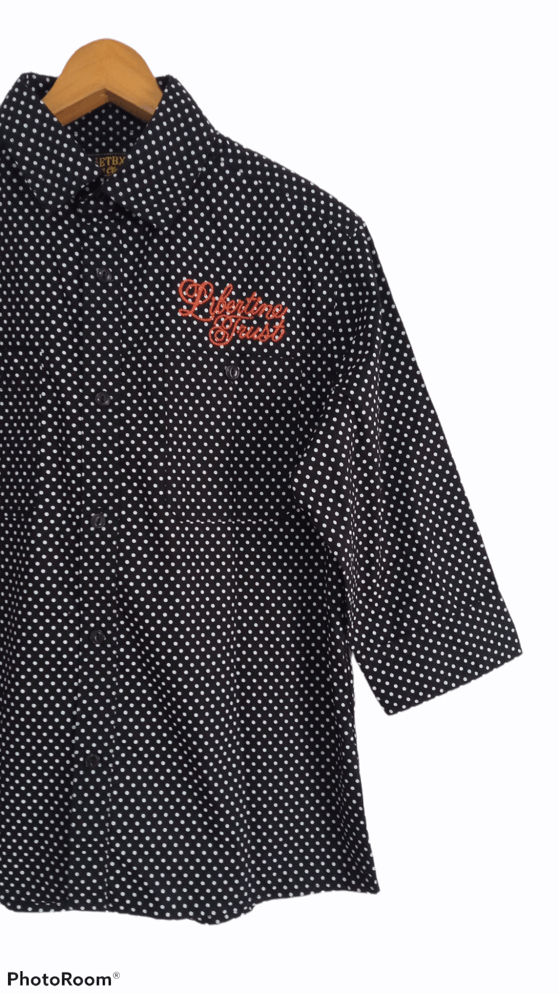 Japanese Brand × Vintage 🔥🔥The ETBX Work Clothing Polka Dot Shirt Size US M / EU 48-50 / 2 - 5 Thumbnail