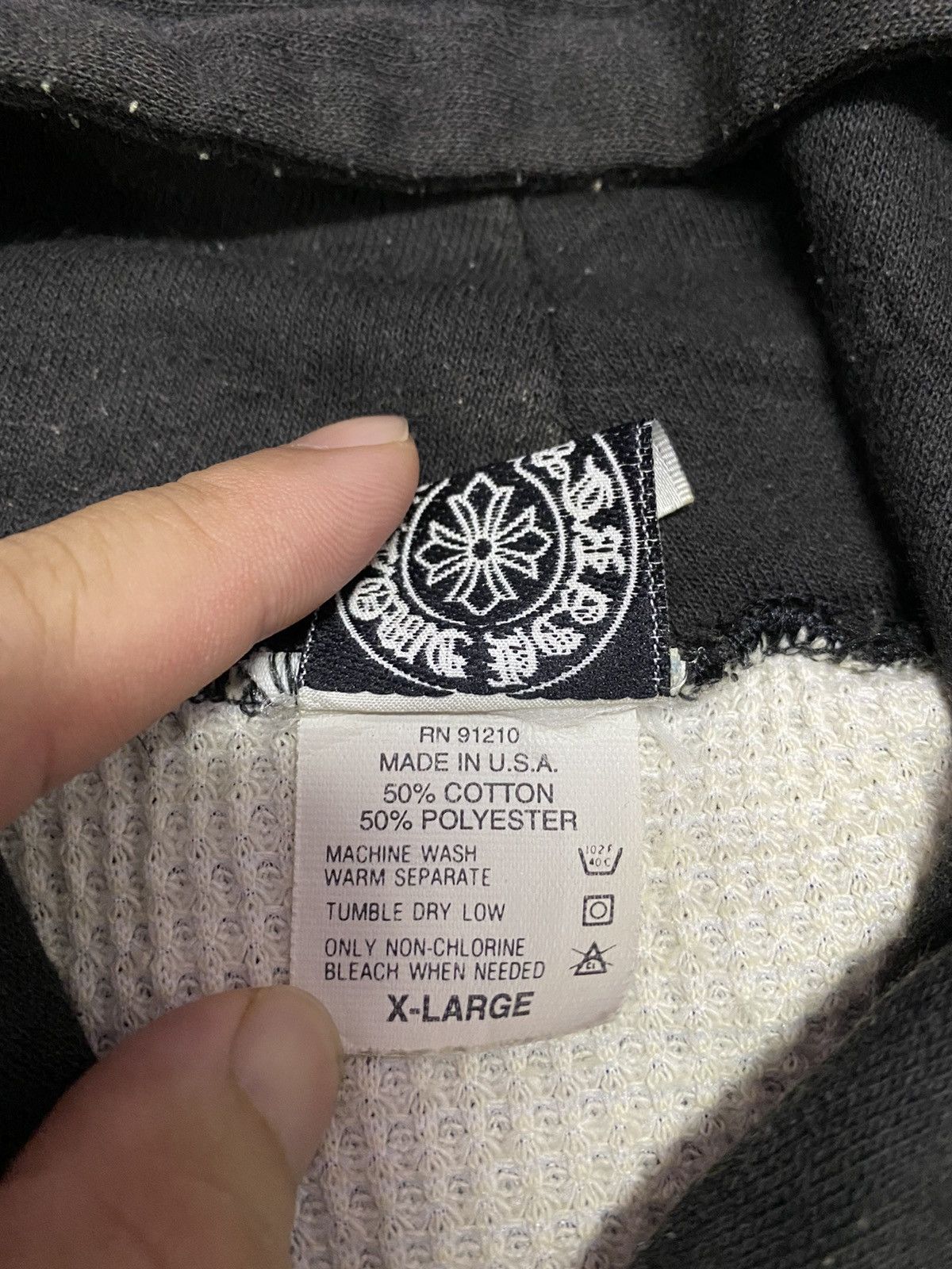 Chrome Hearts Vtg Chrome heart Thermal horseshoe fuck your Size US XL / EU 56 / 4 - 9 Thumbnail