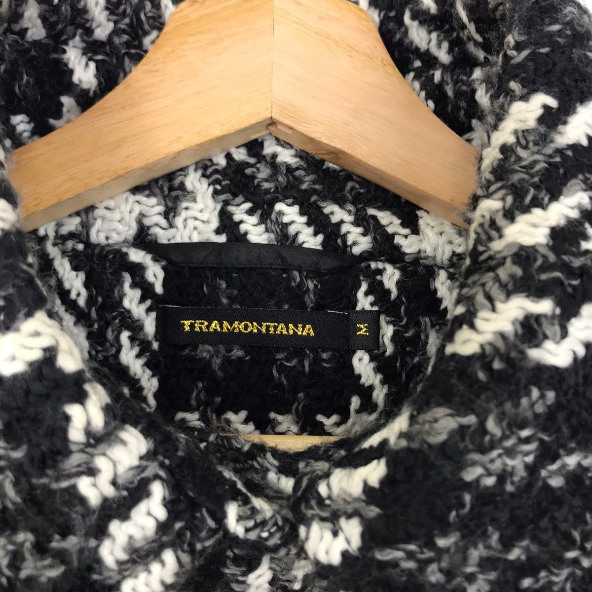 Vintage TRAMONTANA Japanese Brand Check Wool Coat Jacket Size US M / EU 48-50 / 2 - 4 Thumbnail