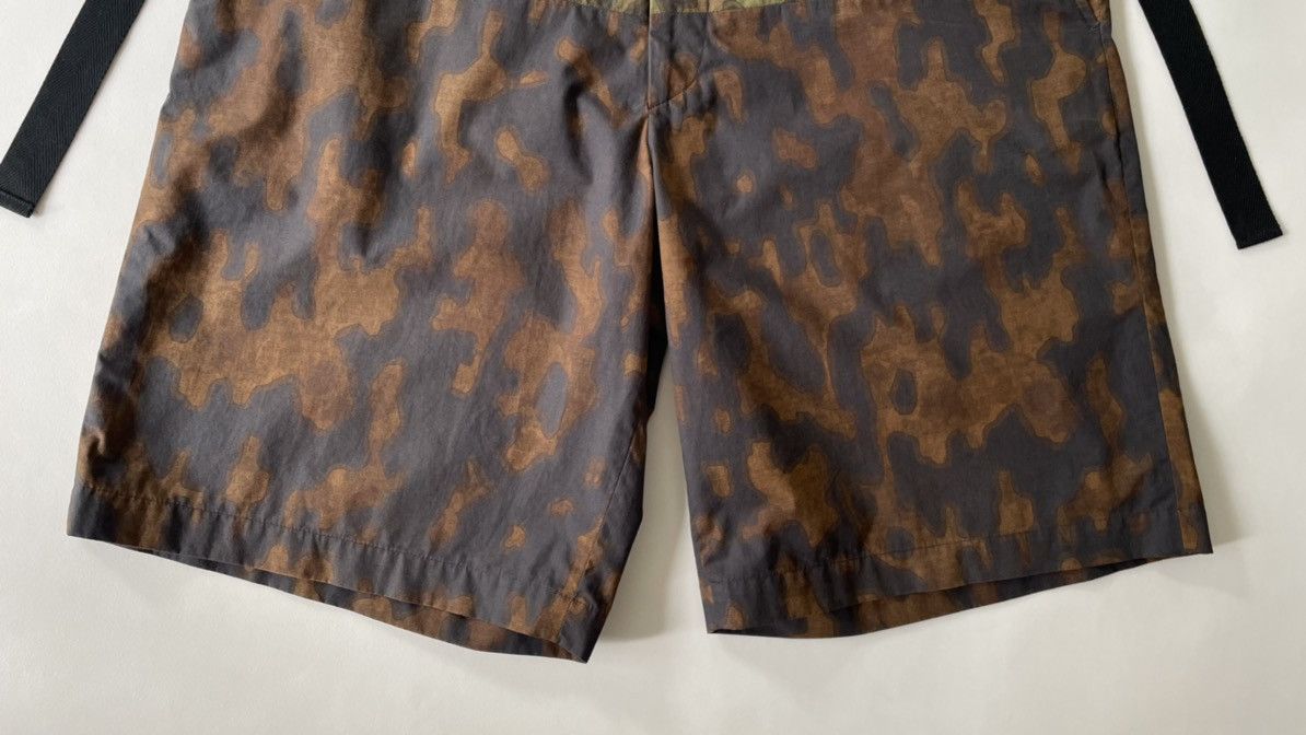 Dries Van Noten S/S 13 ‘Split Camo’ Cotton Shorts Size US 36 / EU 52 - 6 Thumbnail